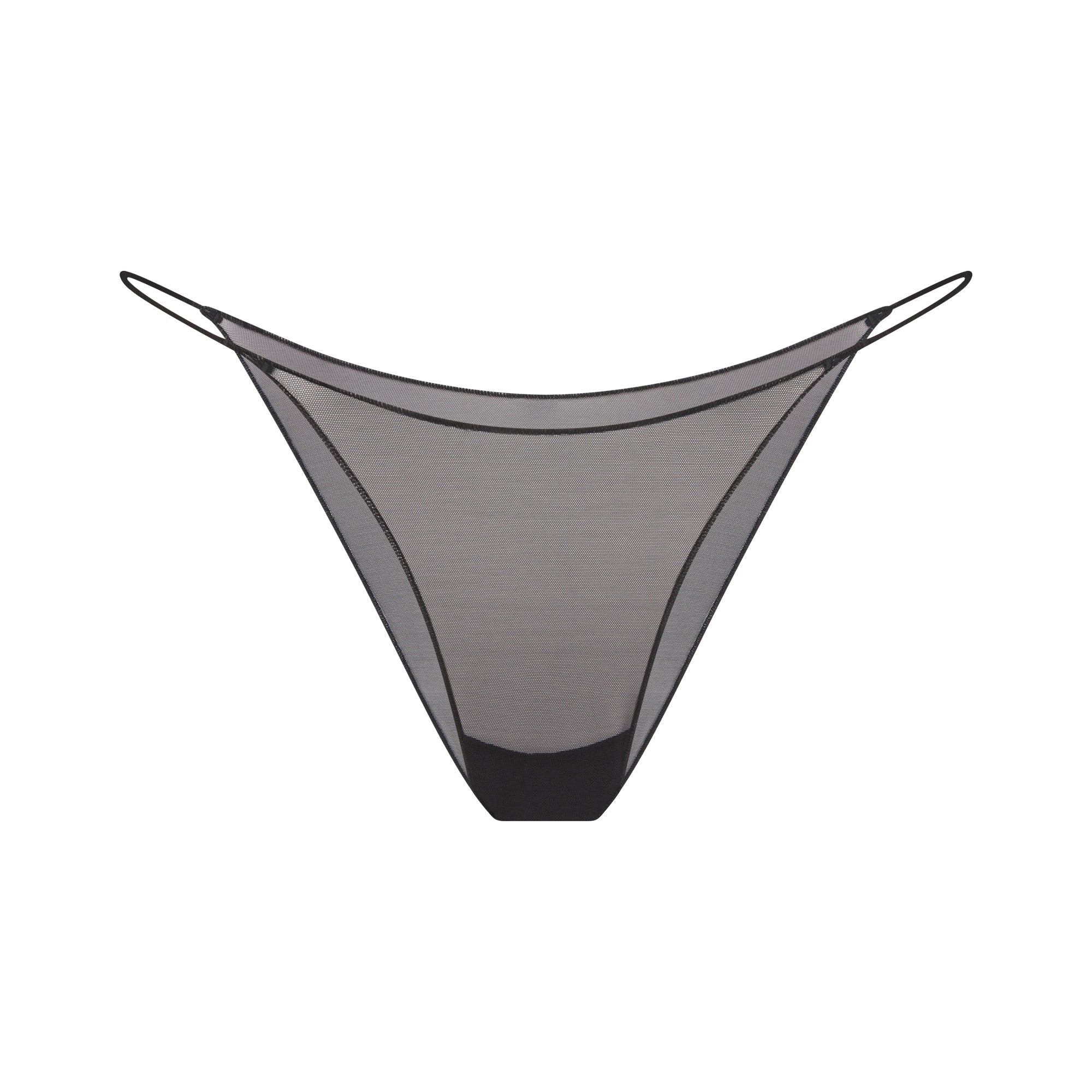 SKIMS ULTRA FINE MESH STRING BIKINI | OBSIDIAN - Sneaker Türkiye