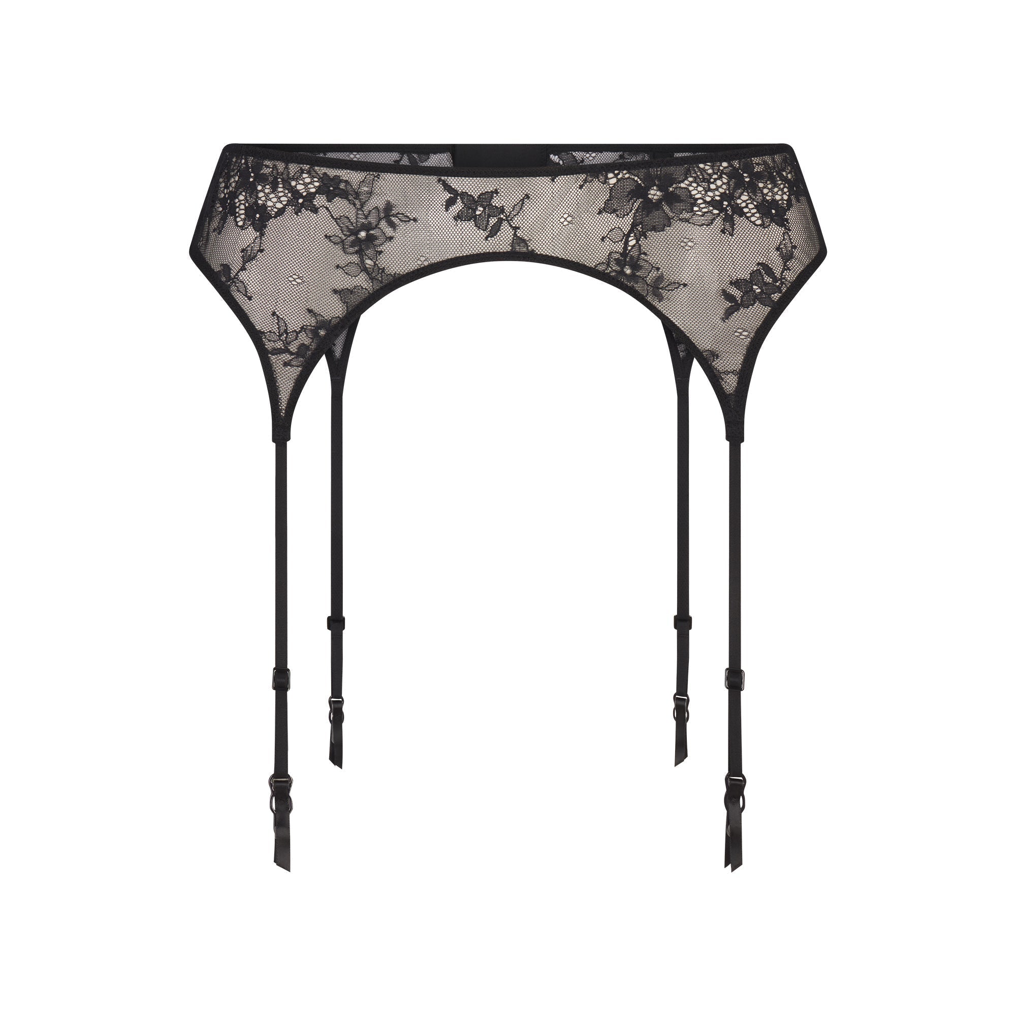 SKIMS ULTRA FINE LACE GARTER BELT | ONYX - Sneaker Türkiye