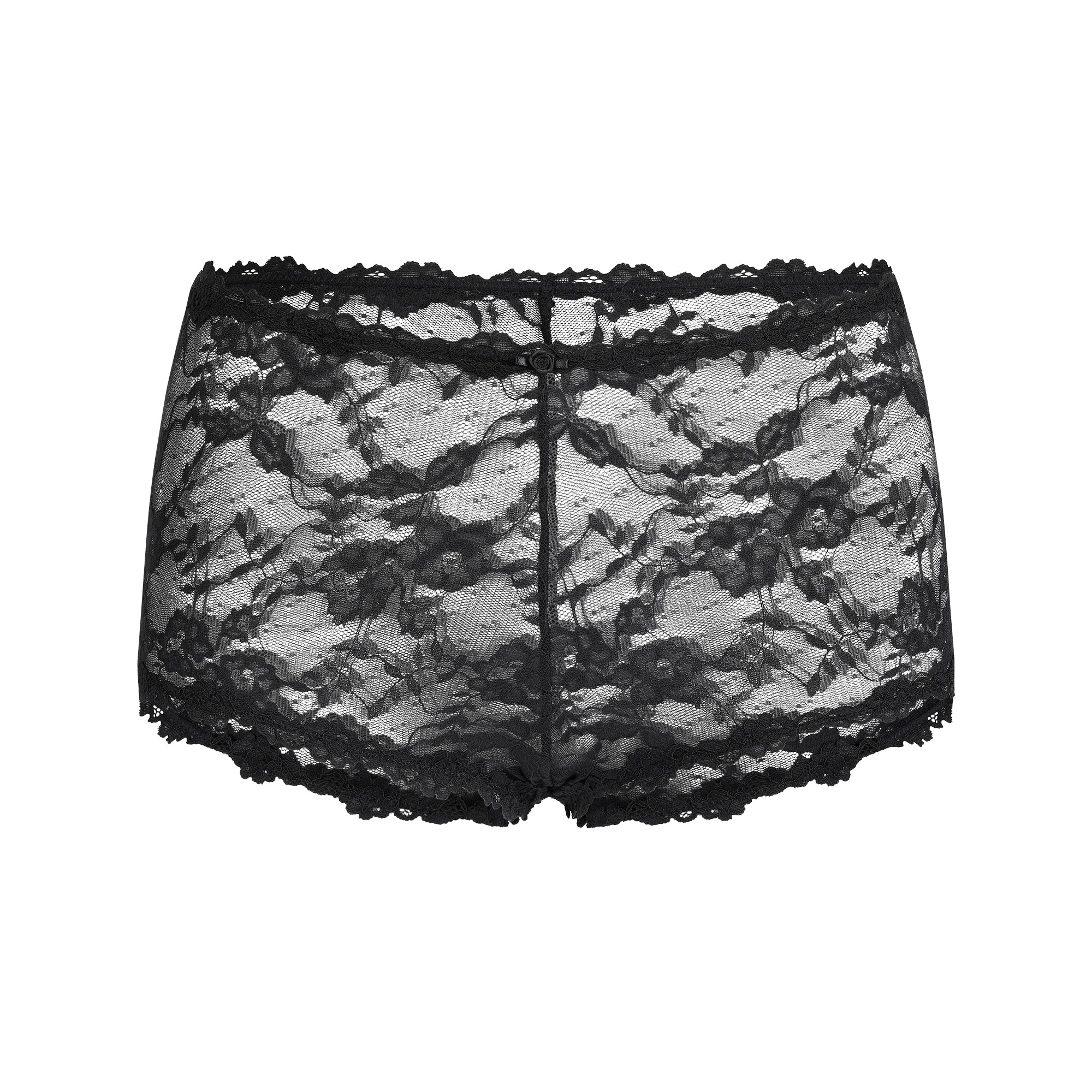 SKIMS STRETCH LACE BOY SHORT | SOOT - Sneaker Türkiye
