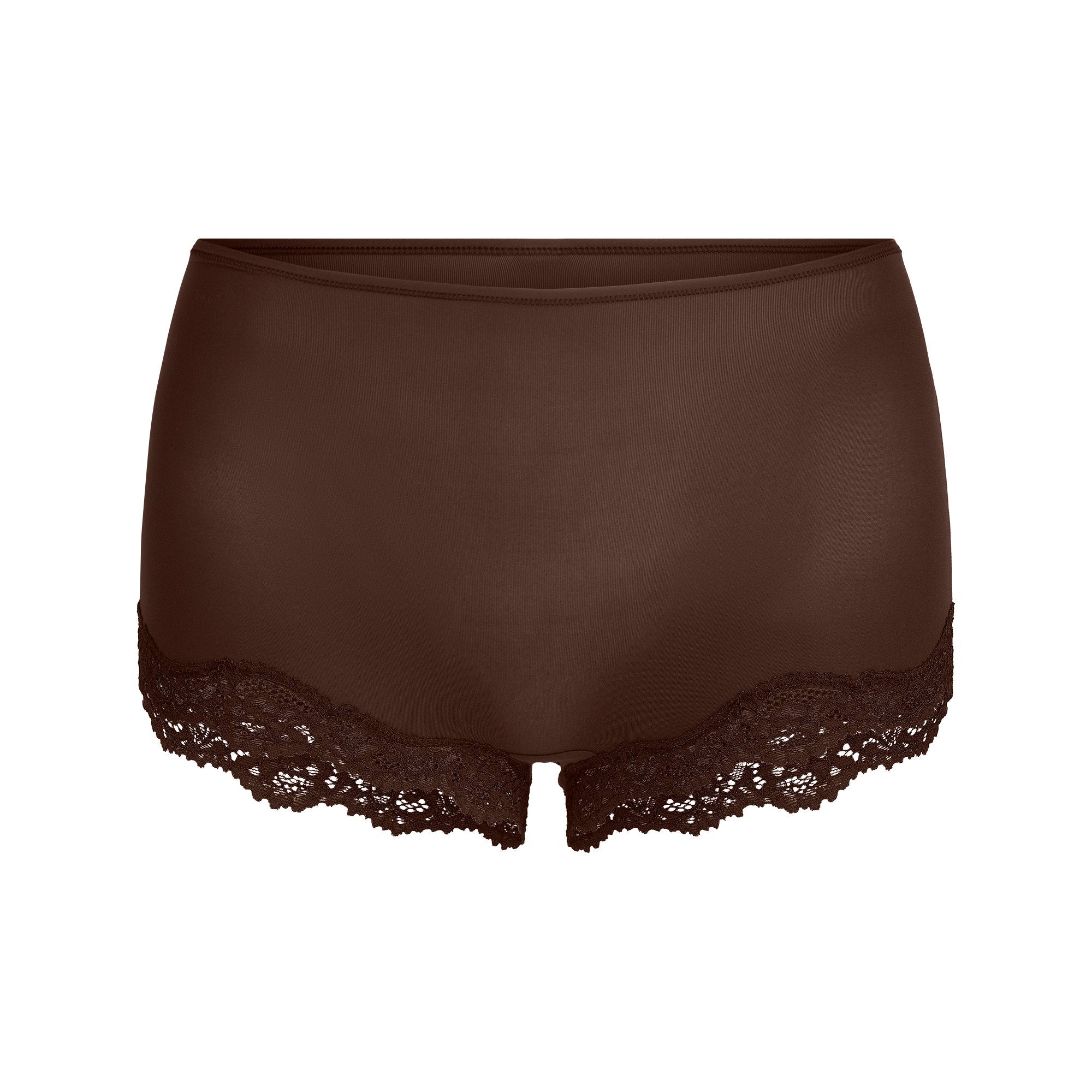 SKIMS FITS EVERYBODY LACE BOY SHORT | ESPRESSO - Sneaker Türkiye