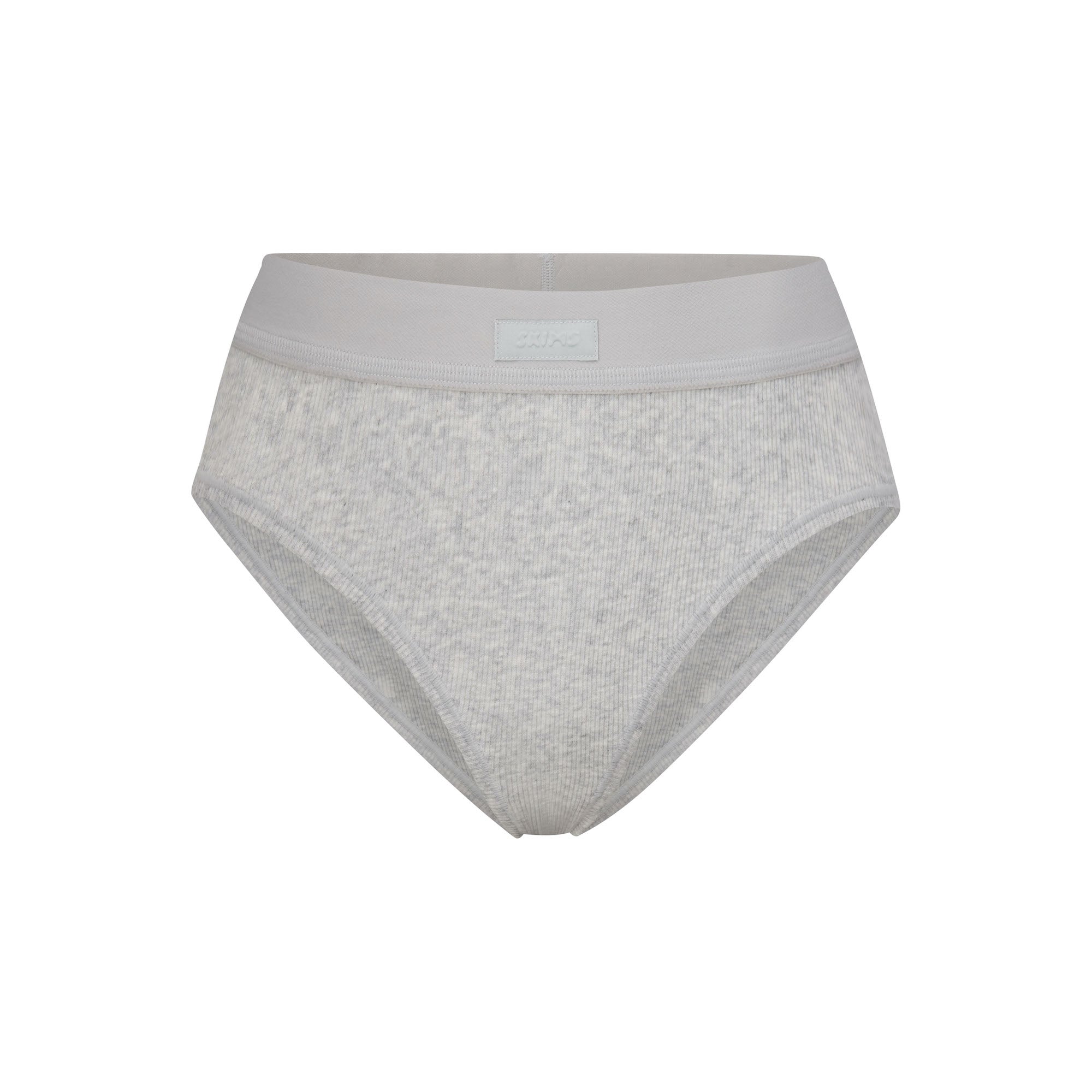 SKIMS COTTON RIB BRIEF | LIGHT HEATHER GREY - Sneaker Türkiye