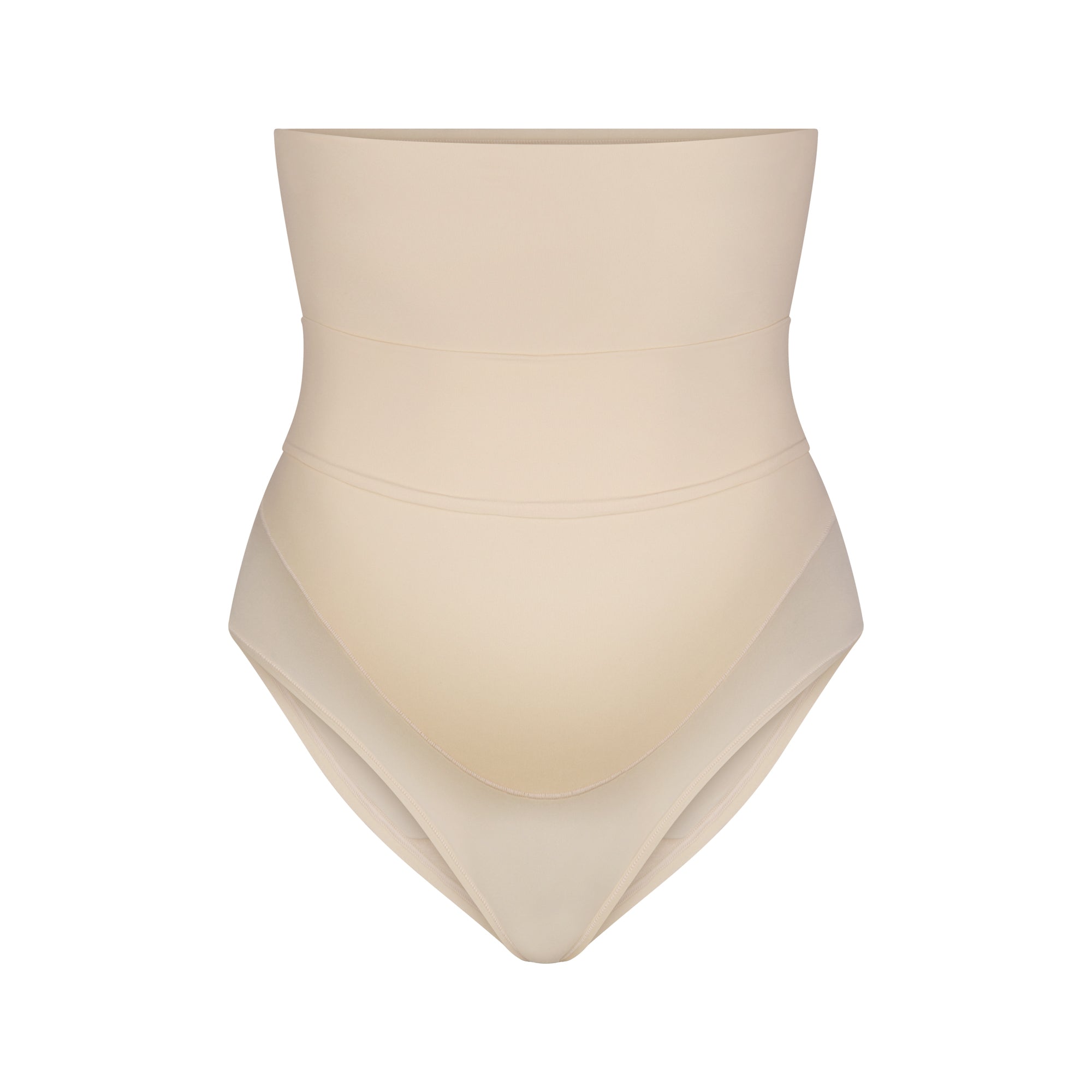 SKIMS FITS EVERYBODY MATERNITY BANDED HIGH-WAISTED BRIEF | SAND - Sneaker Türkiye