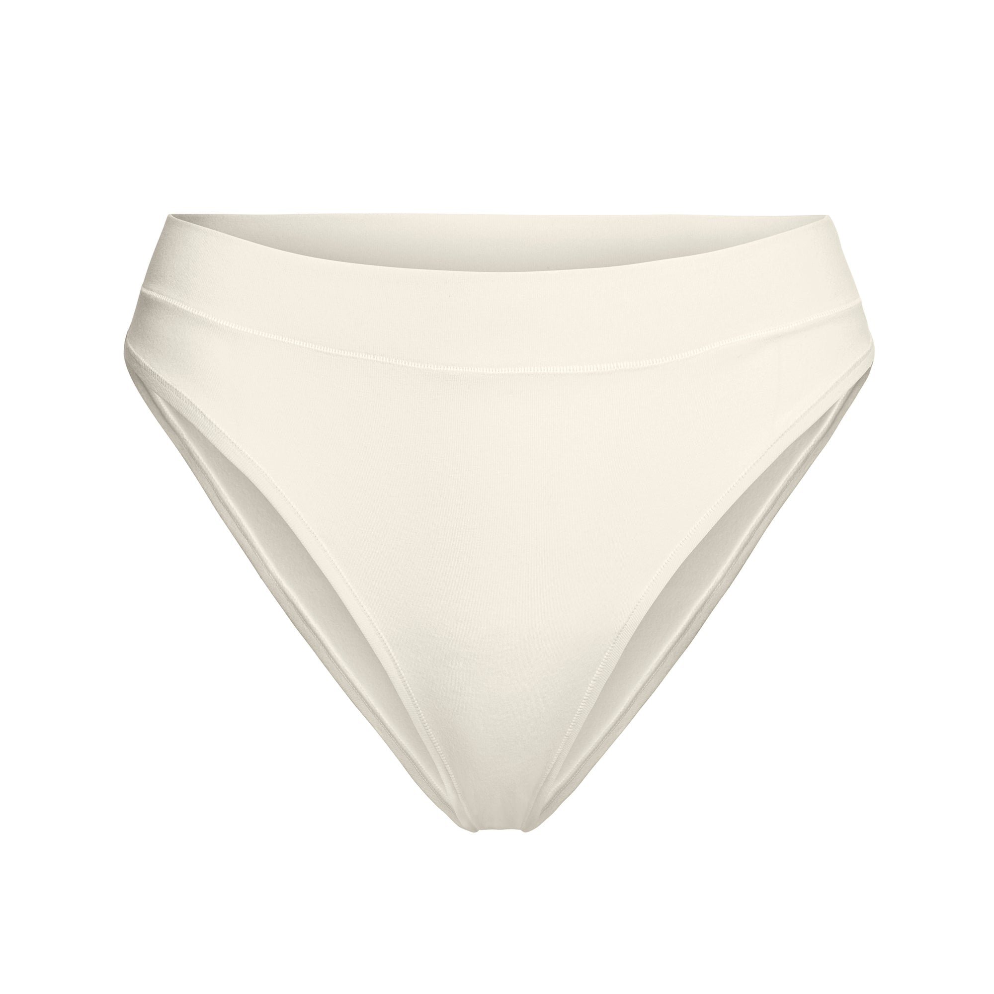 SKIMS COTTON JERSEY CHEEKY TANGA | BONE - Sneaker Türkiye