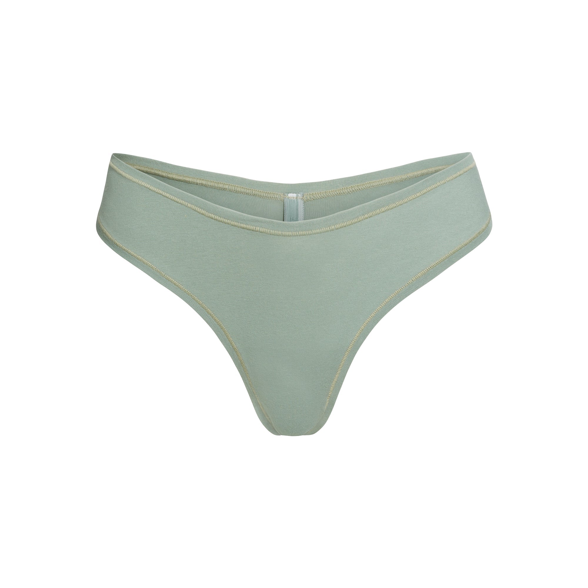 SKIMS COTTON JERSEY DIPPED THONG | MINERAL - Sneaker Türkiye
