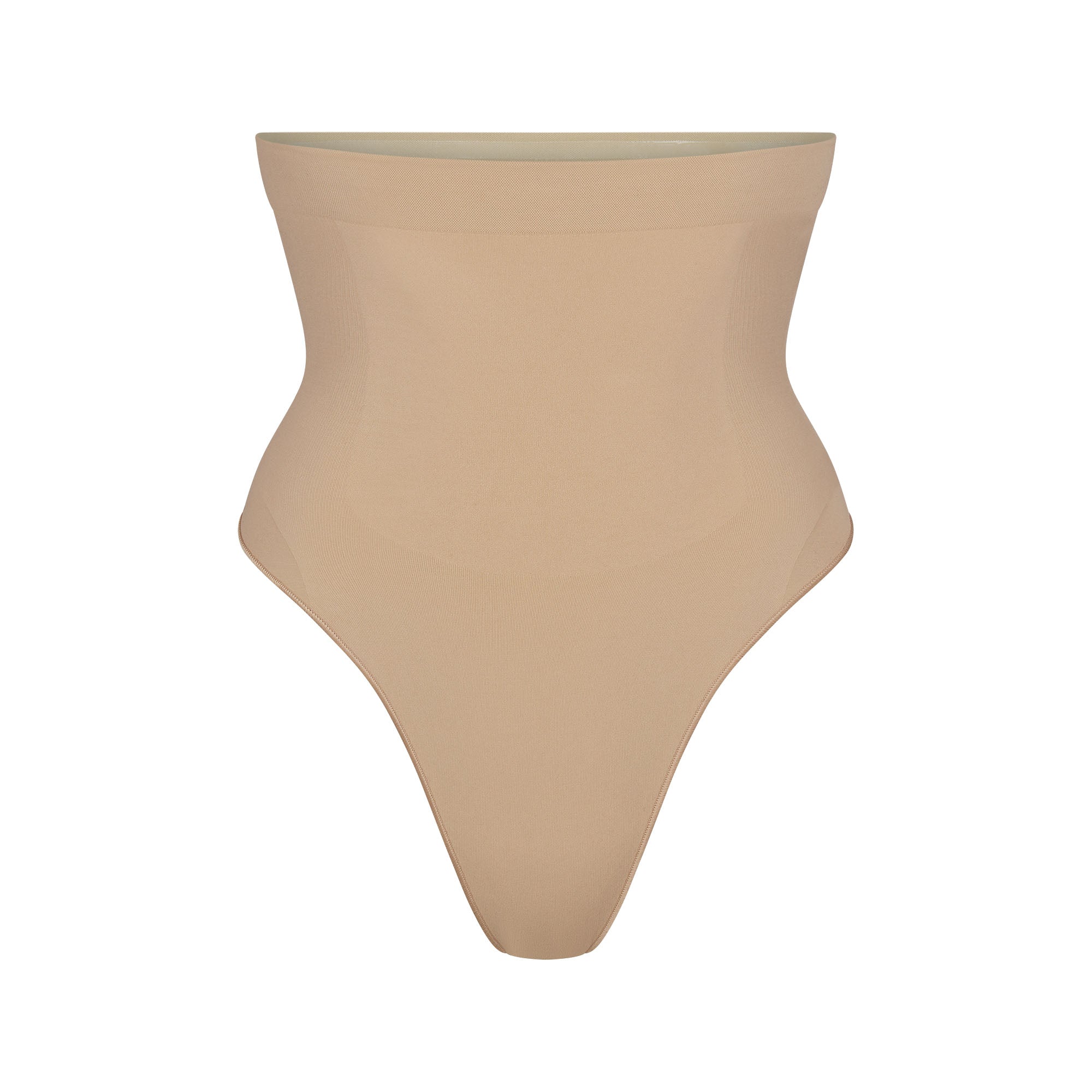 SKIMS SEAMLESS SCULPT HIGH-WAISTED THONG | CLAY - Sneaker Türkiye