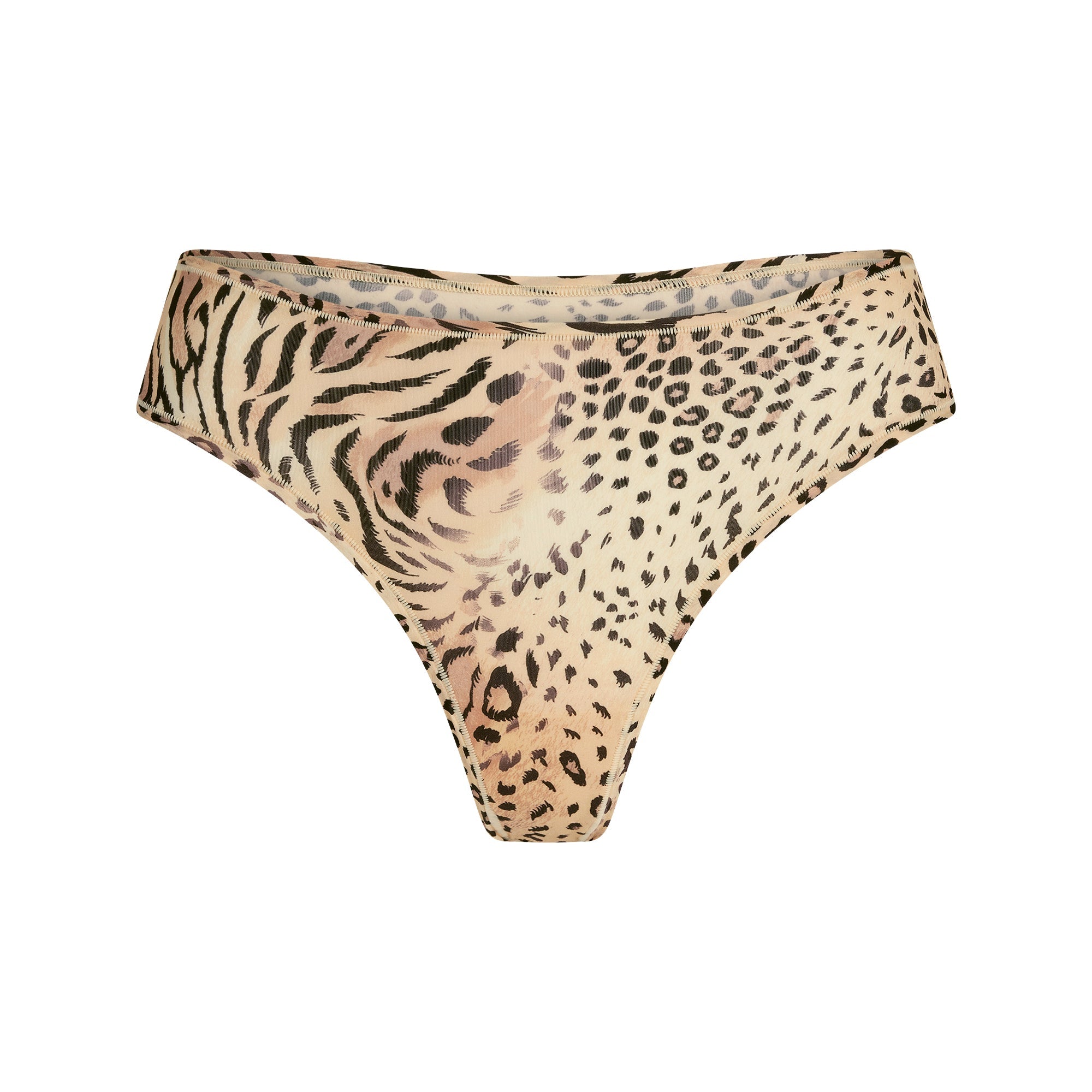 SKIMS FITS EVERYBODY THONG | SAND MULTI ANIMAL - Sneaker Türkiye