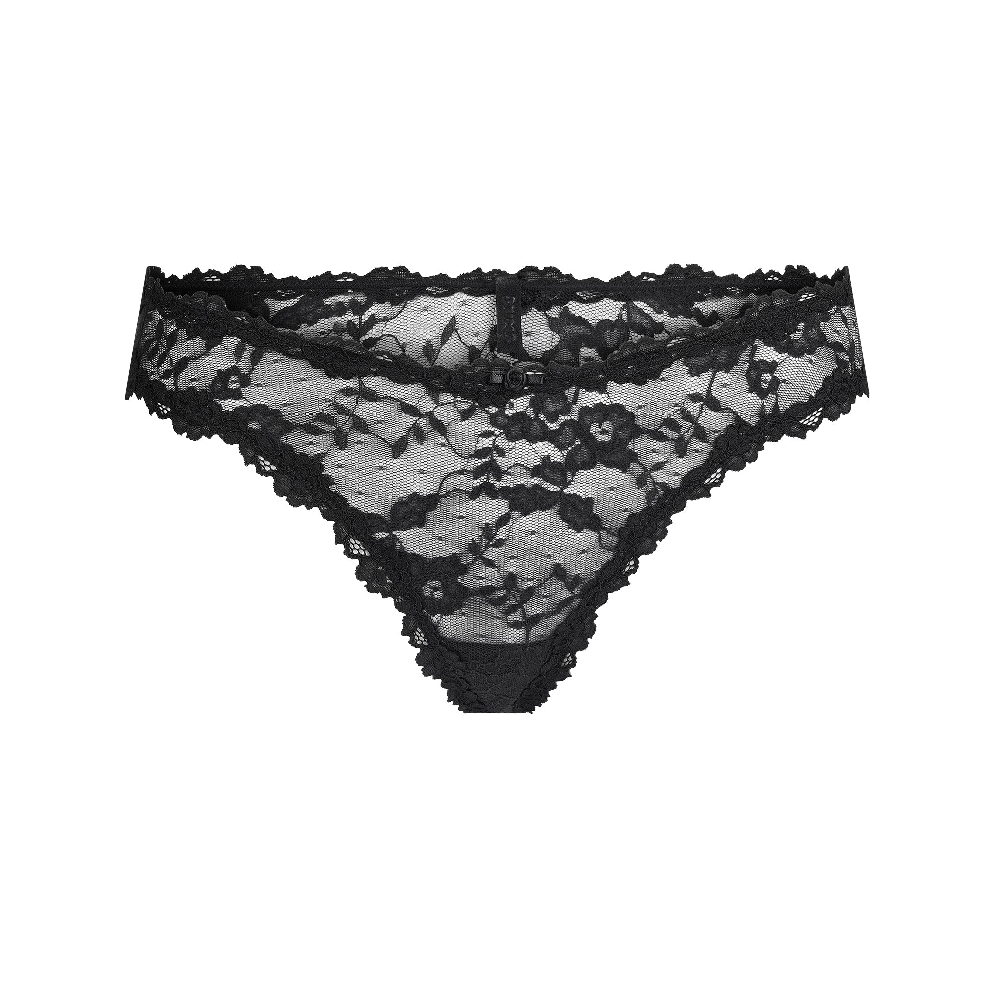 SKIMS STRETCH LACE DIPPED THONG | SOOT - Sneaker Türkiye