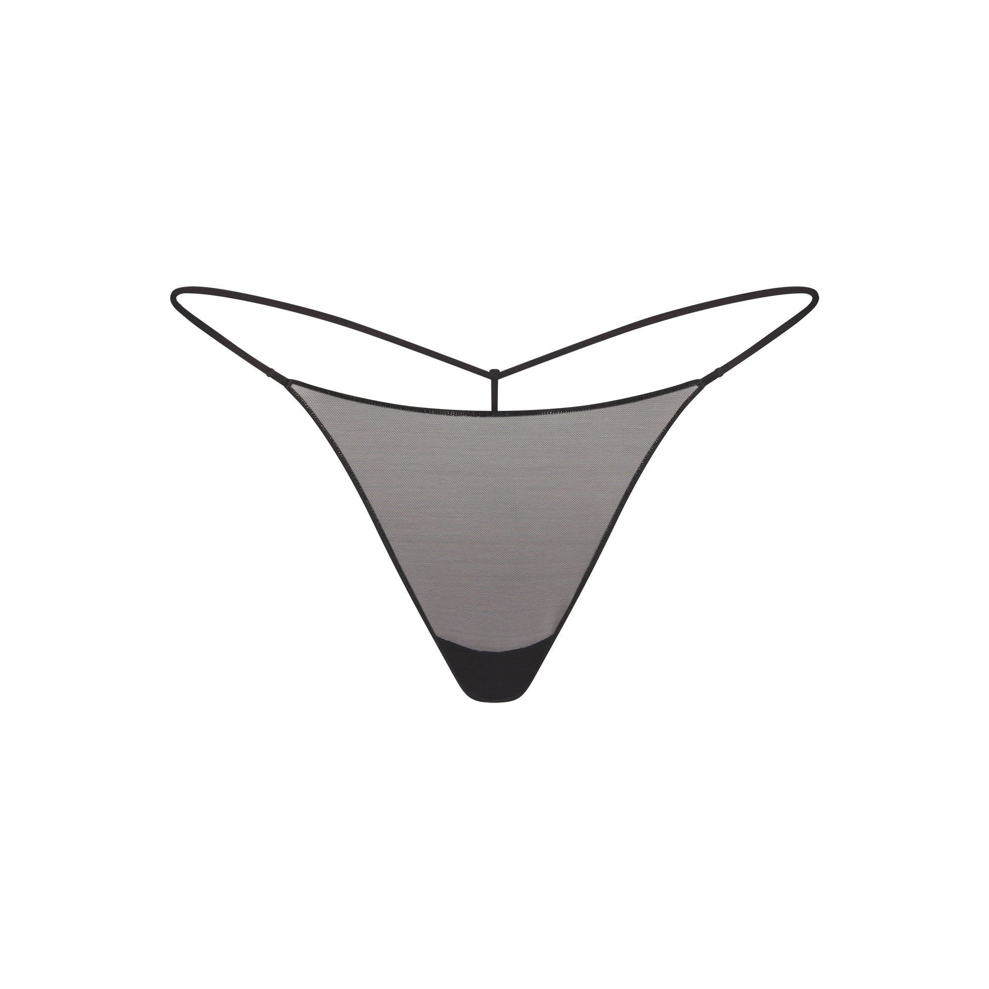 SKIMS ULTRA FINE MESH STRING THONG | OBSIDIAN - Sneaker Türkiye