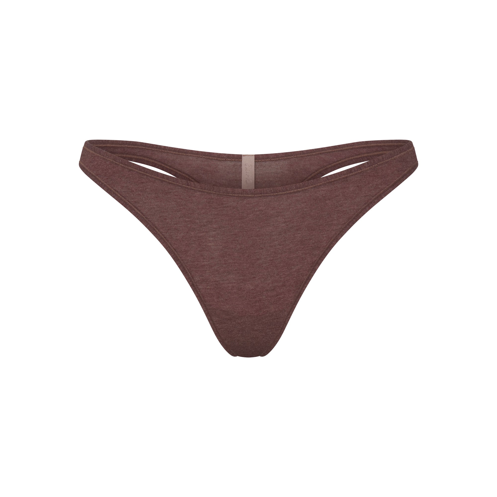 SKIMS EVERYDAY COTTON THONG | COCOA HEATHER - Sneaker Türkiye