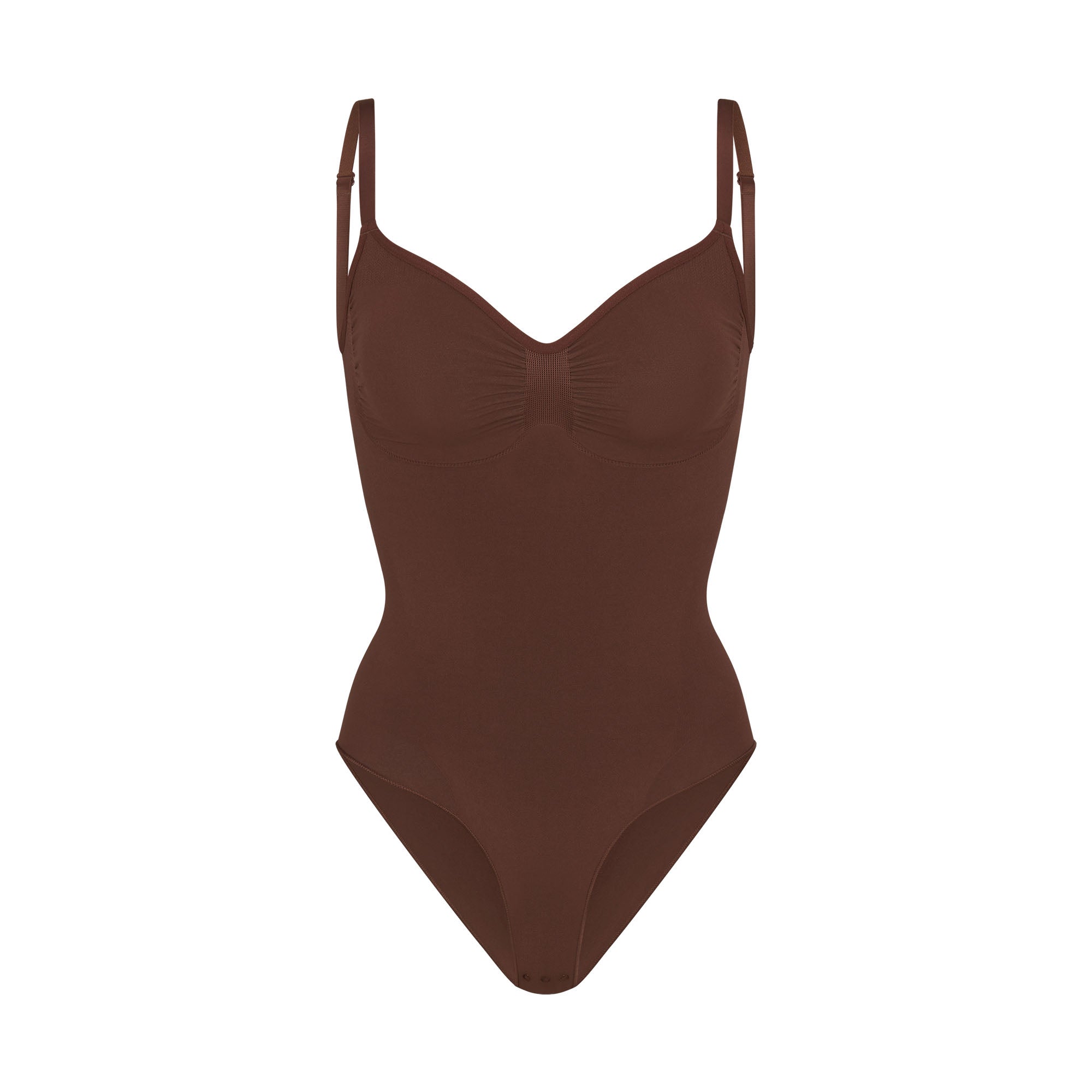 SKIMS SEAMLESS SCULPT BRIEF BODYSUIT | COCOA - Sneaker Türkiye