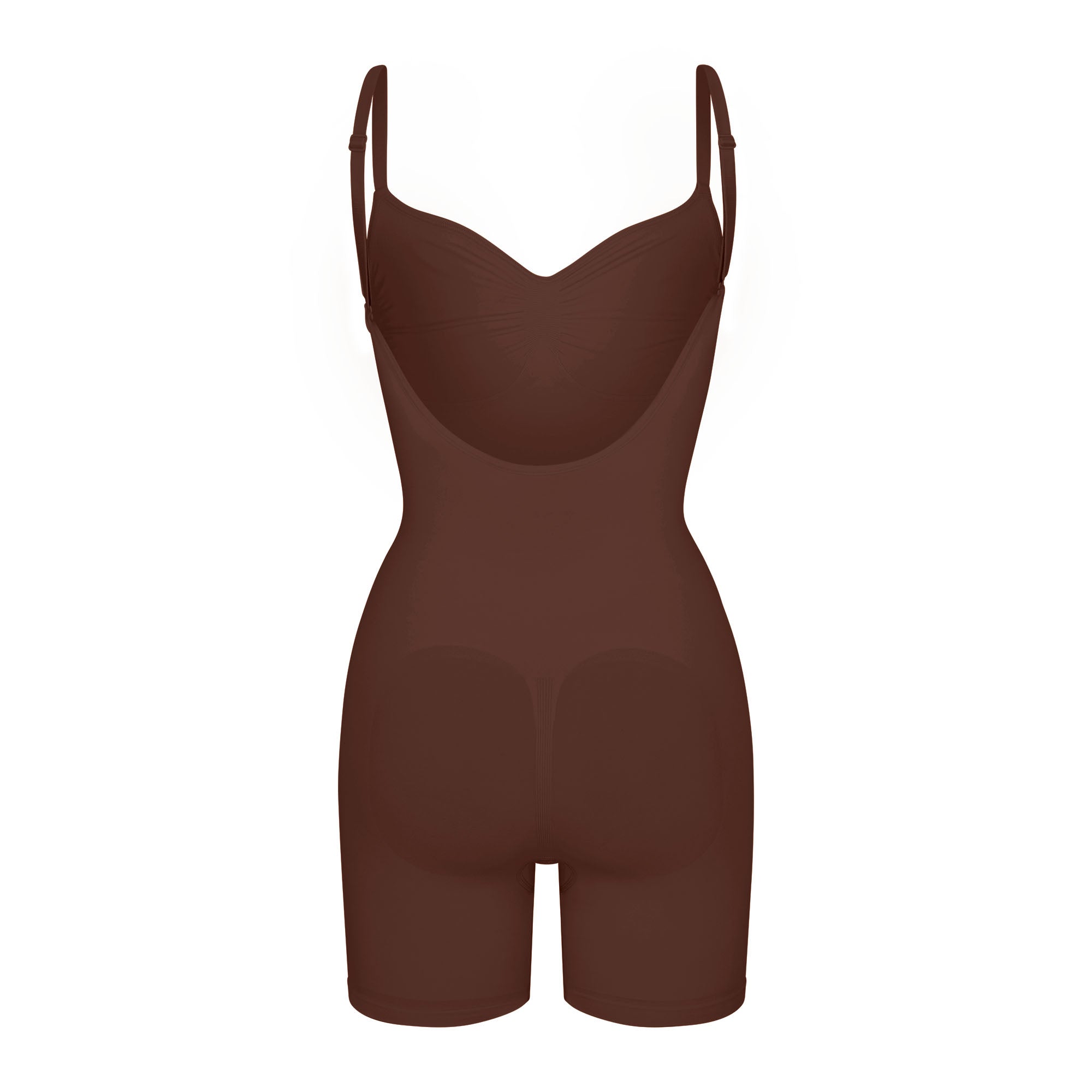 SKIMS SEAMLESS SCULPT LOW BACK MID THIGH BODYSUIT | COCOA - Sneaker Türkiye