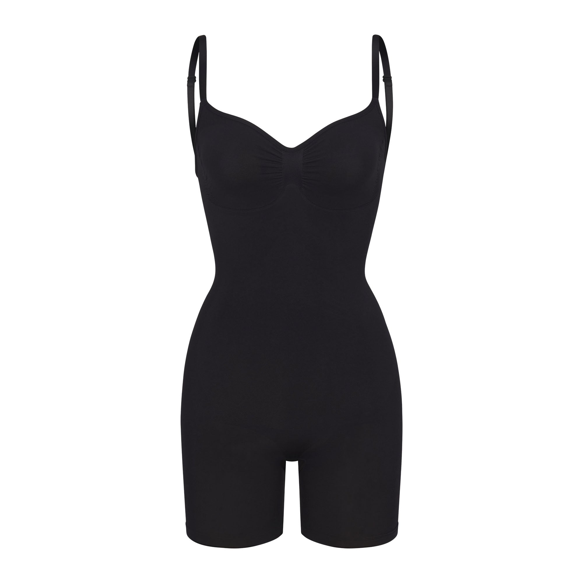 SKIMS SEAMLESS SCULPT LOW BACK MID THIGH BODYSUIT | ONYX - Sneaker Türkiye