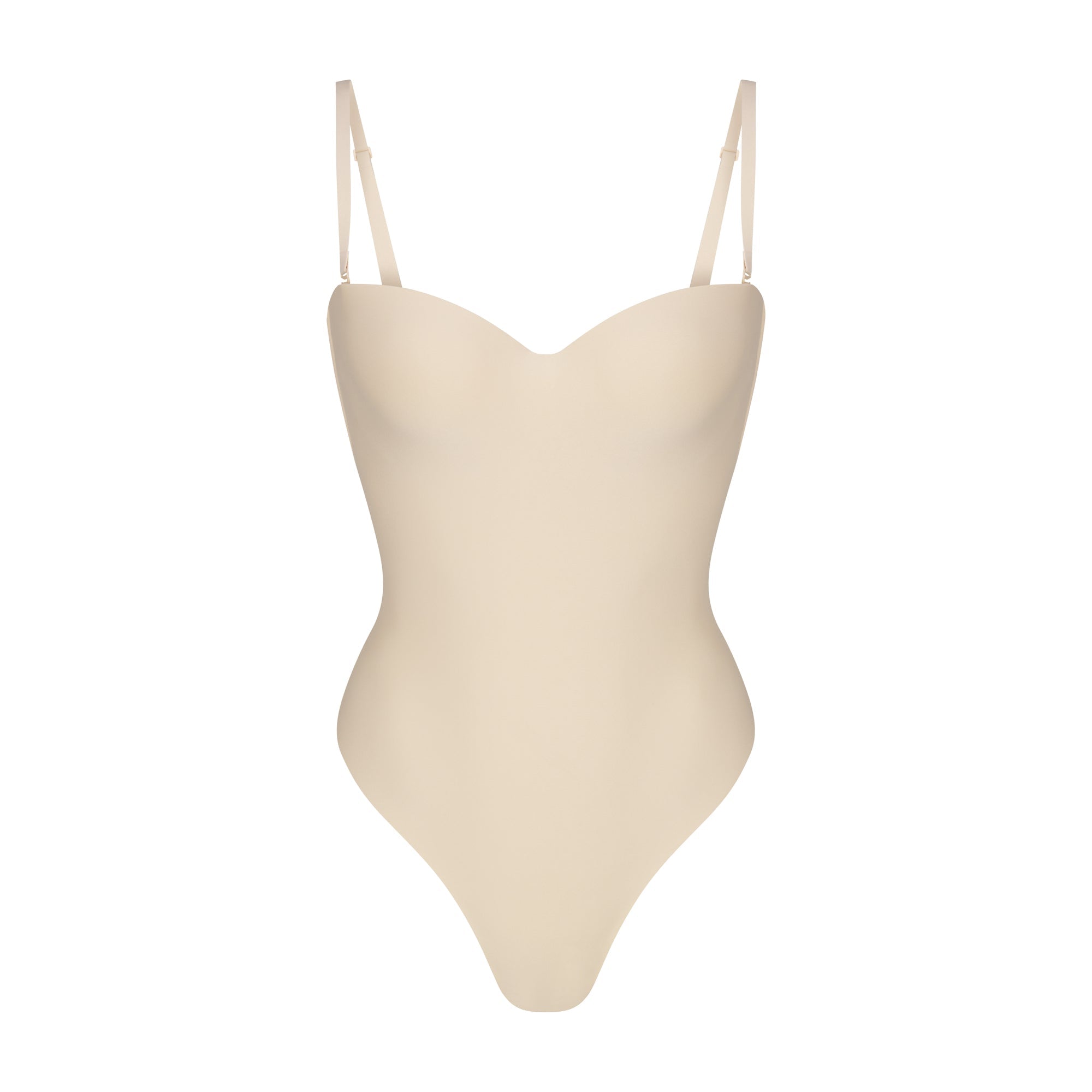 SKIMS BODY UNDERWIRE THONG BODYSUIT | SAND - Sneaker Türkiye
