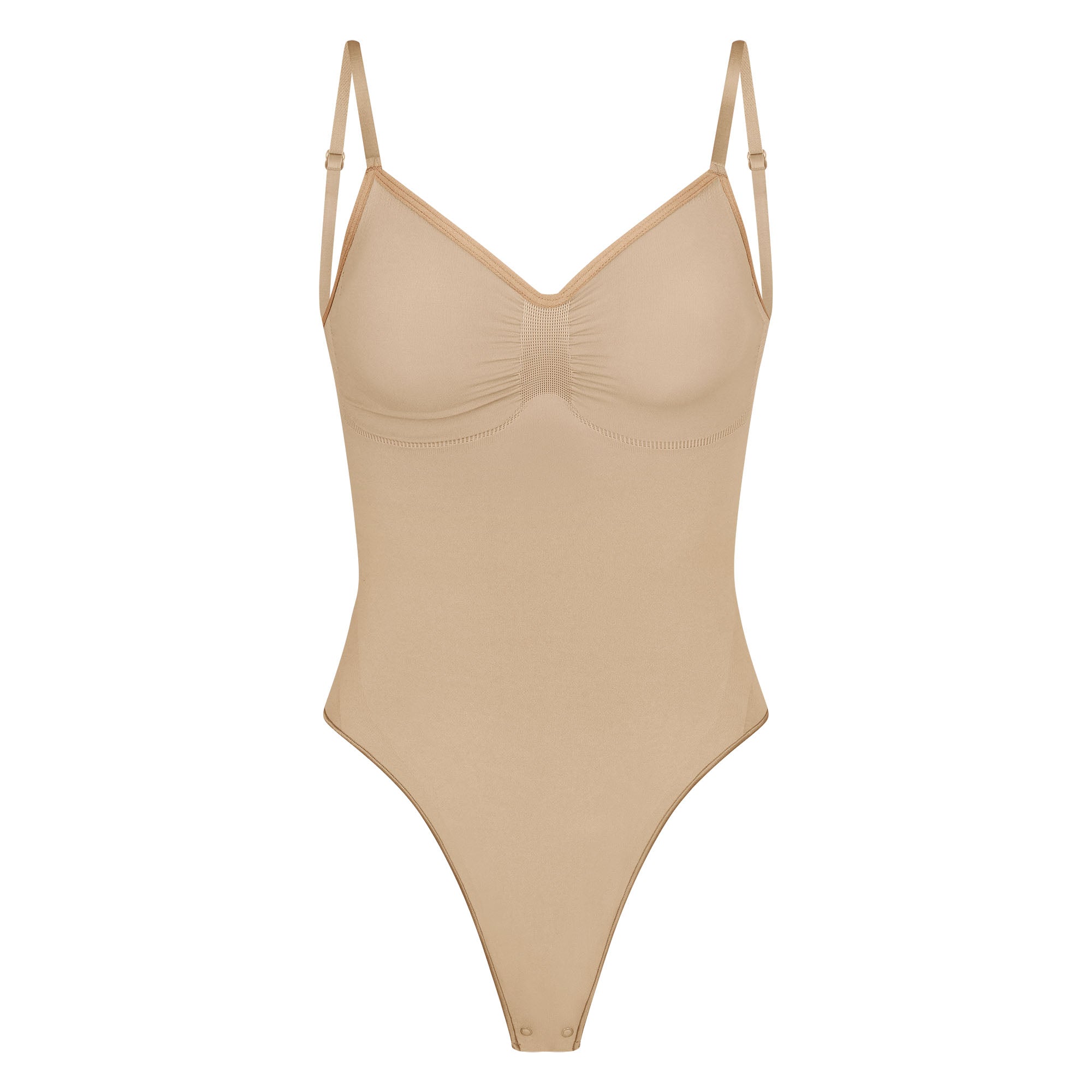 SEAMLESS SCULPT LOW BACK THONG BODYSUIT | CLAY - Sneaker Türkiye