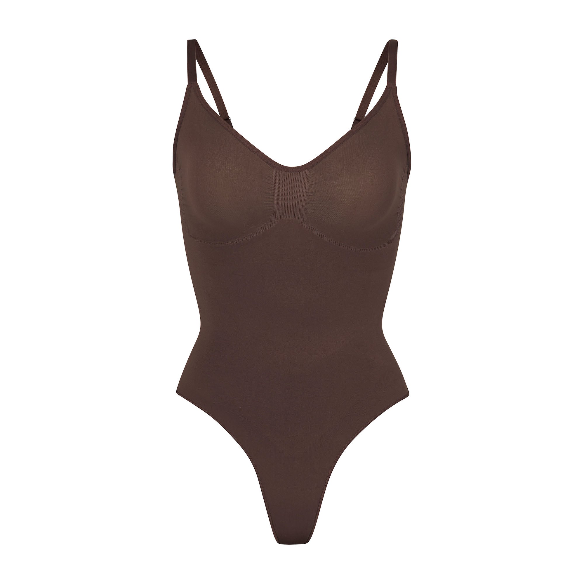 SKIMS SEAMLESS SCULPT THONG BODYSUIT | COCOA - Sneaker Türkiye