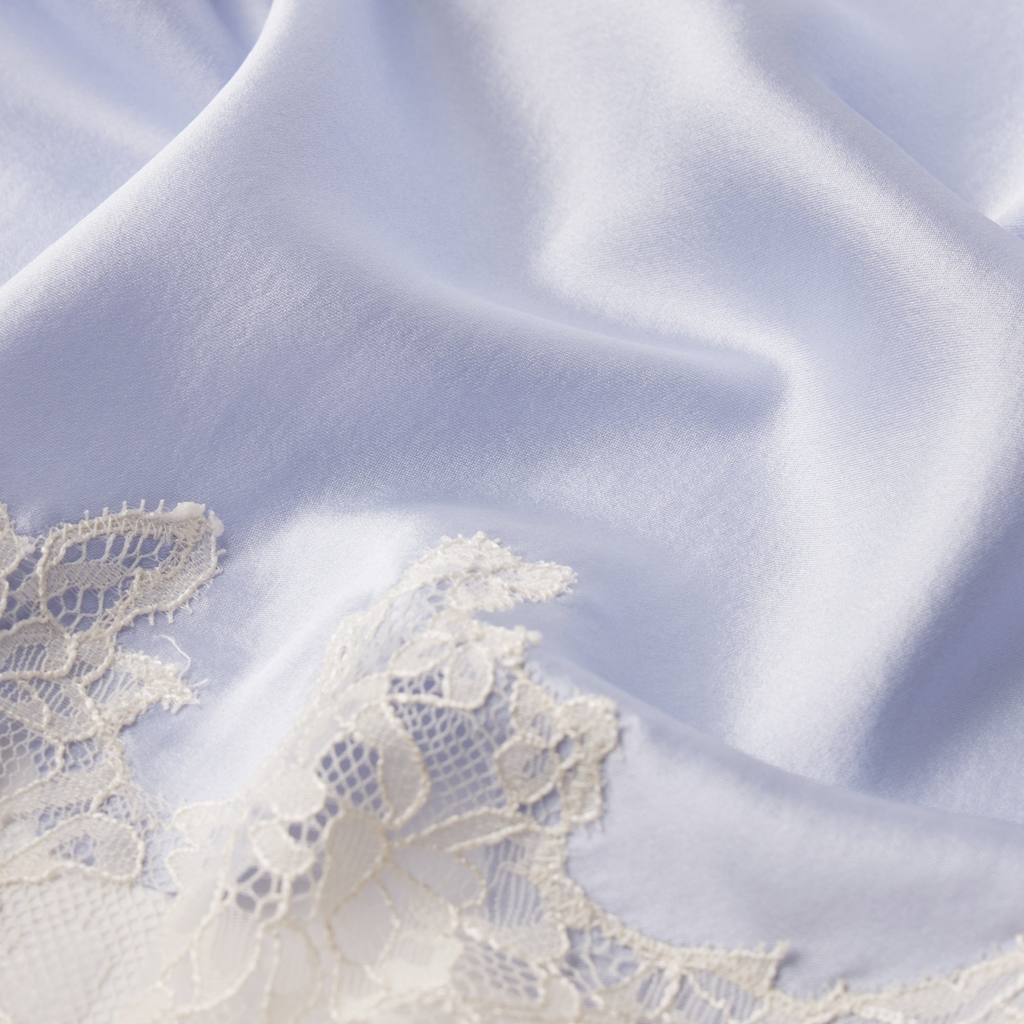 SKIMS SILK LACE UNLINED DEMI BRA | PERIWINKLE CONTRAST - Sneaker Türkiye