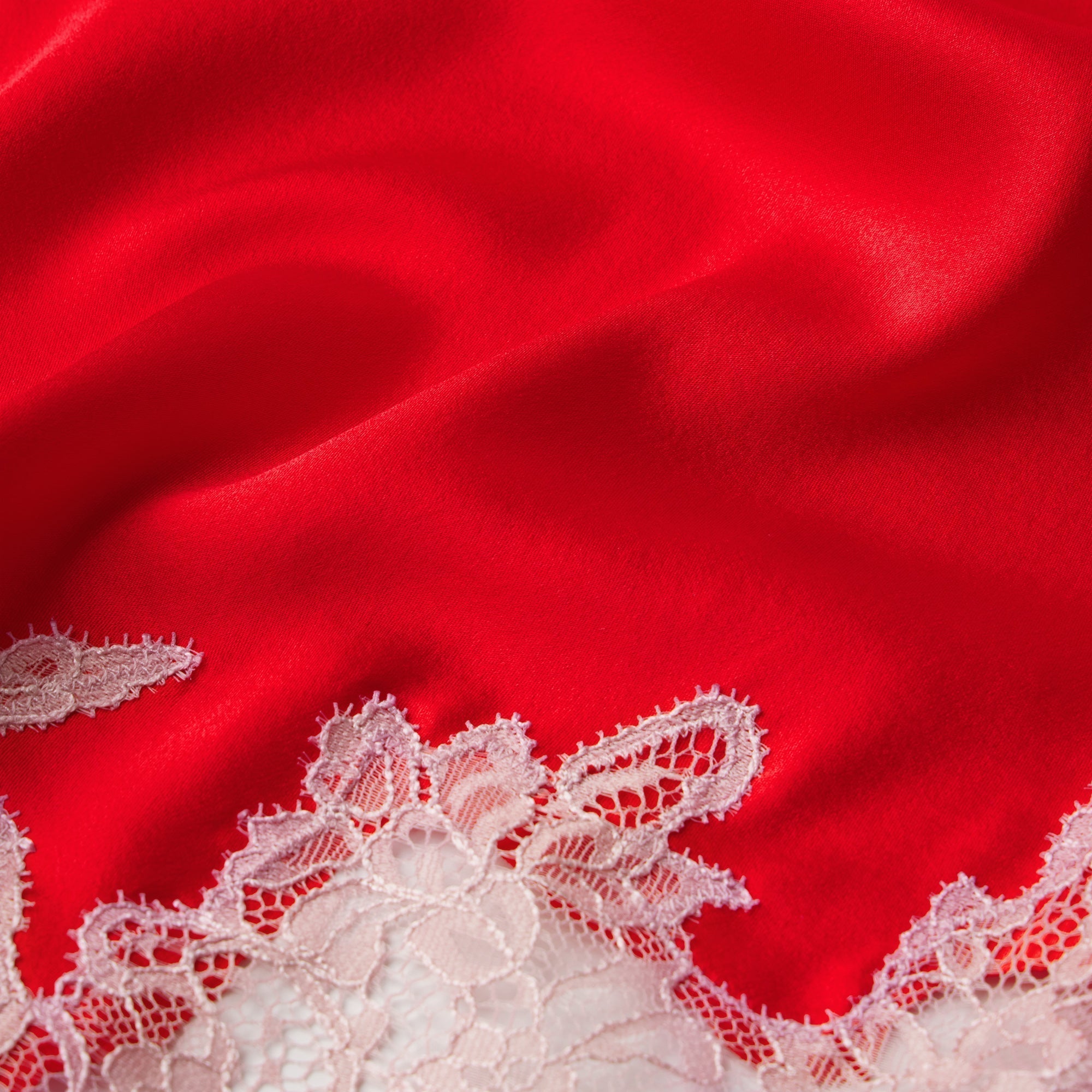 SKIMS SILK LACE SLIP MIDI SKIRT | RUBY CONTRAST - Sneaker Türkiye