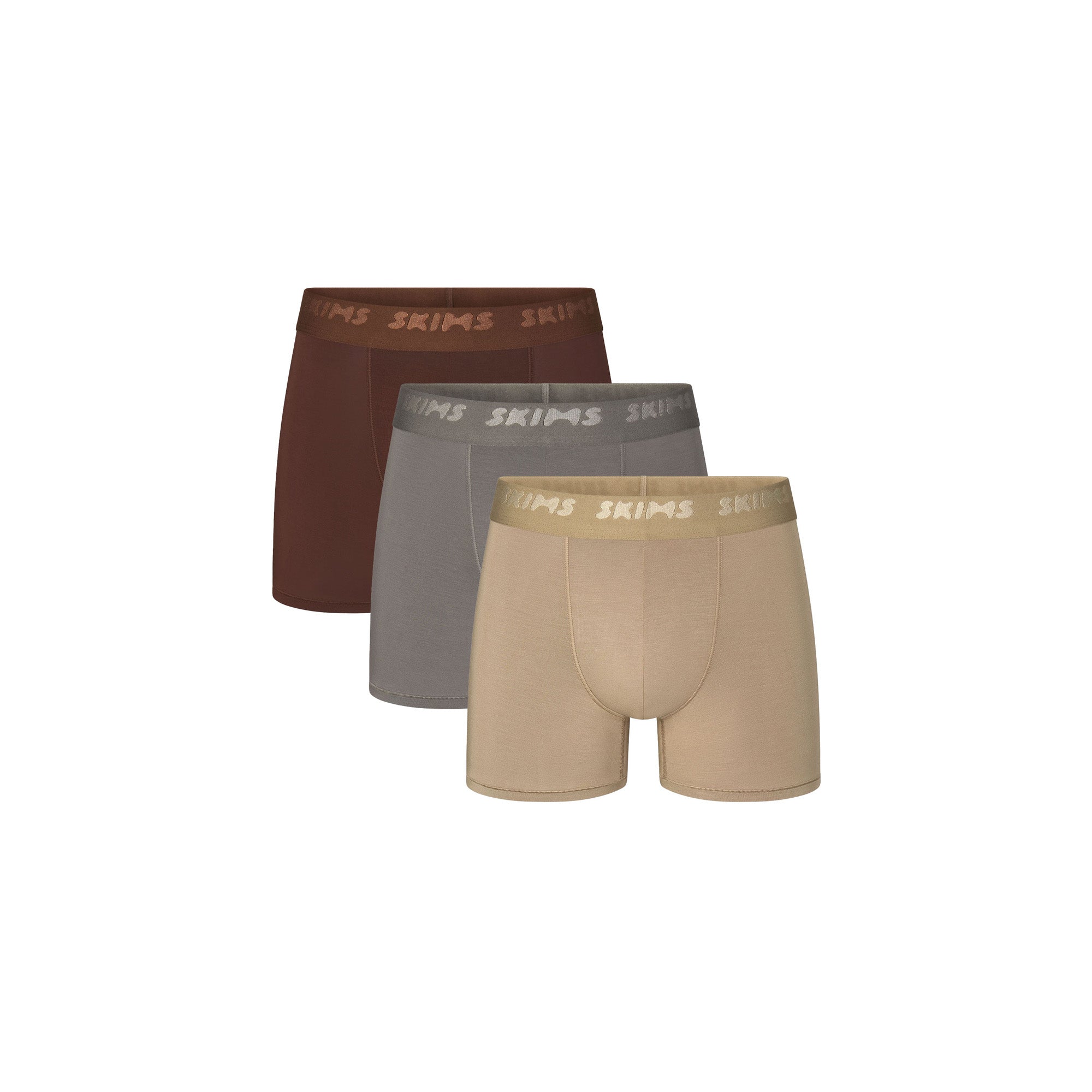 SKIMS STRETCH MENS 3″ BOXER BRIEF 3-PACK | DESERT MULTI - Sneaker Türkiye