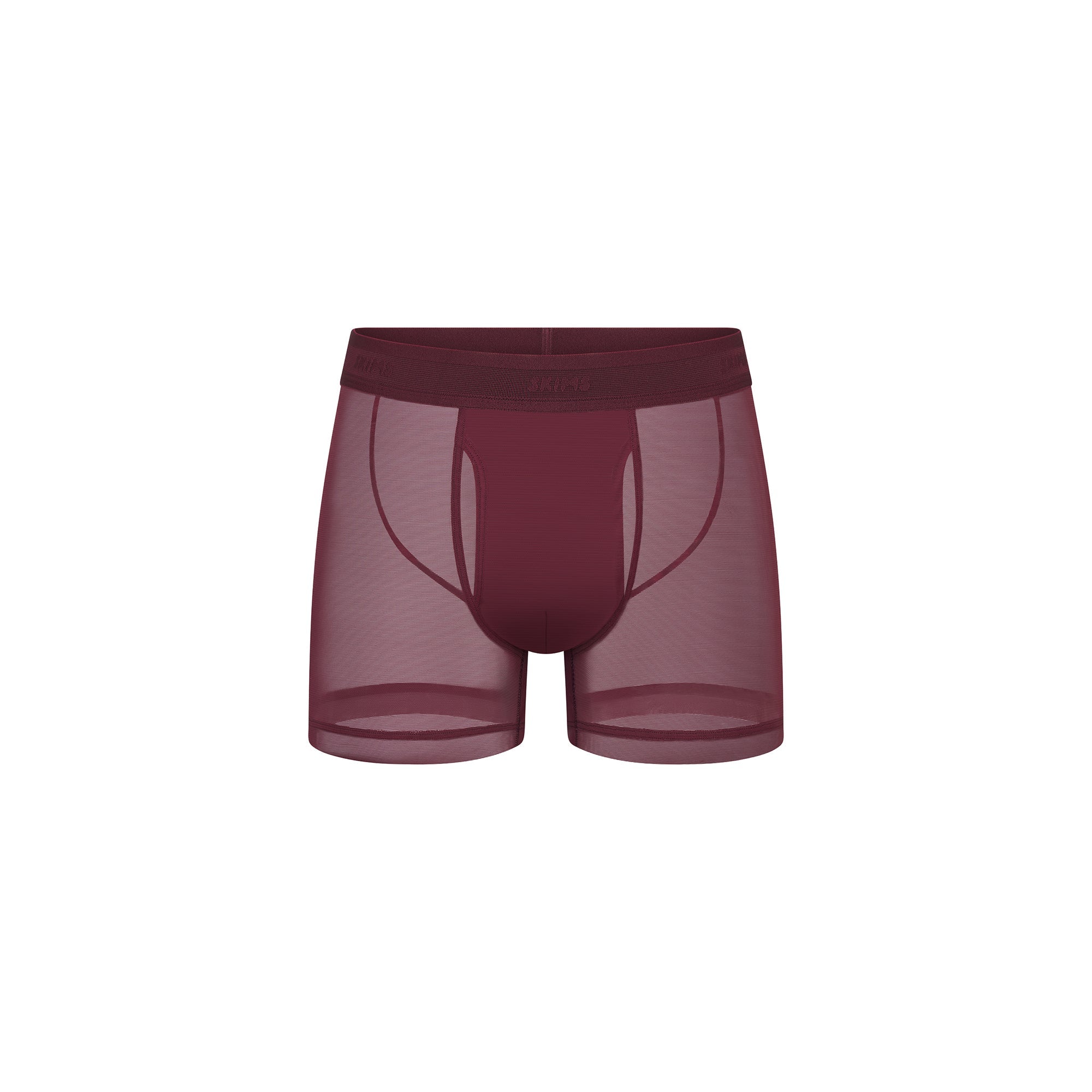 SKIMS MESH MENS 3″ BOXER BRIEF | BORDEAUX - Sneaker Türkiye