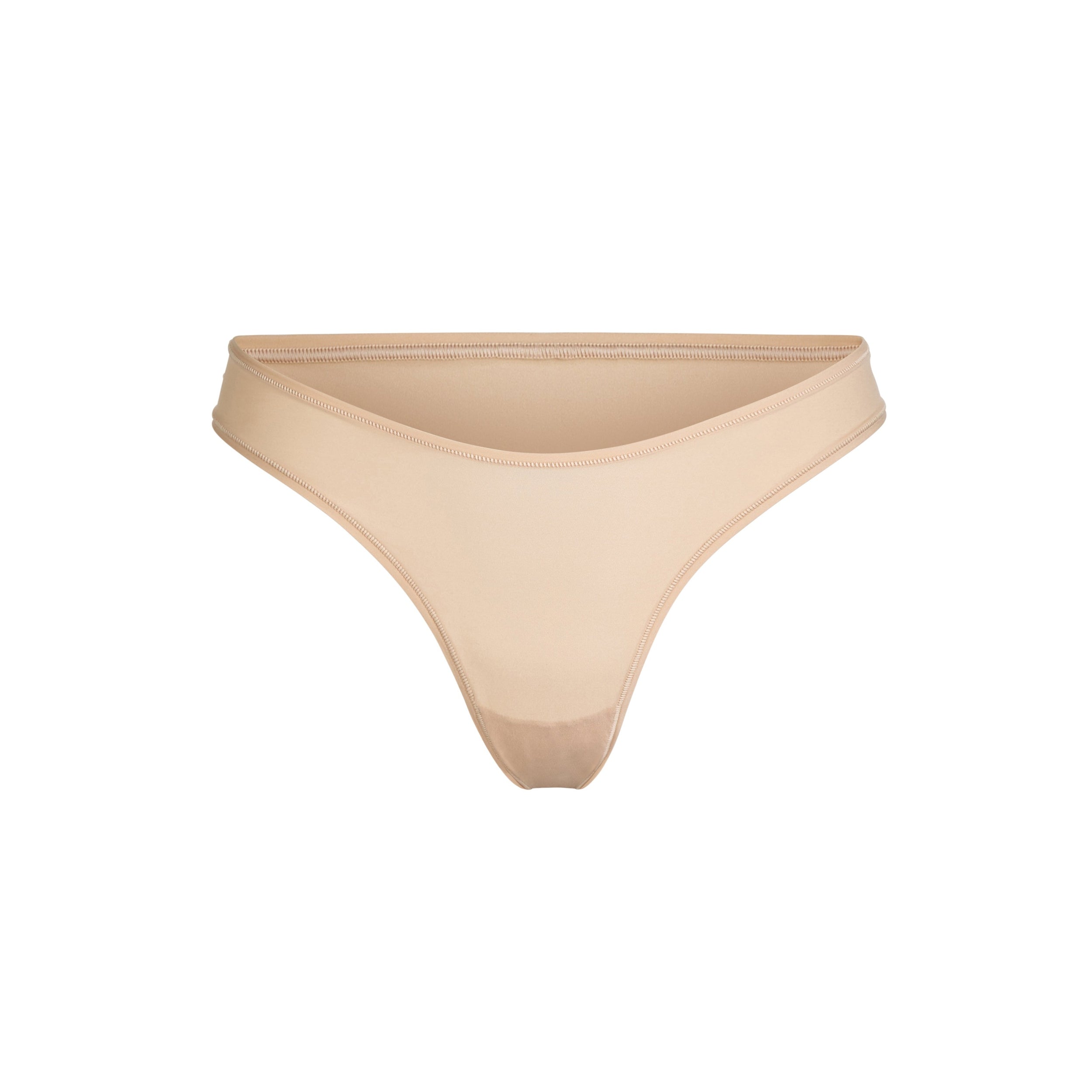 SKIMS FITS EVERYBODY DIPPED FRONT THONG | CLAY - Sneaker Türkiye