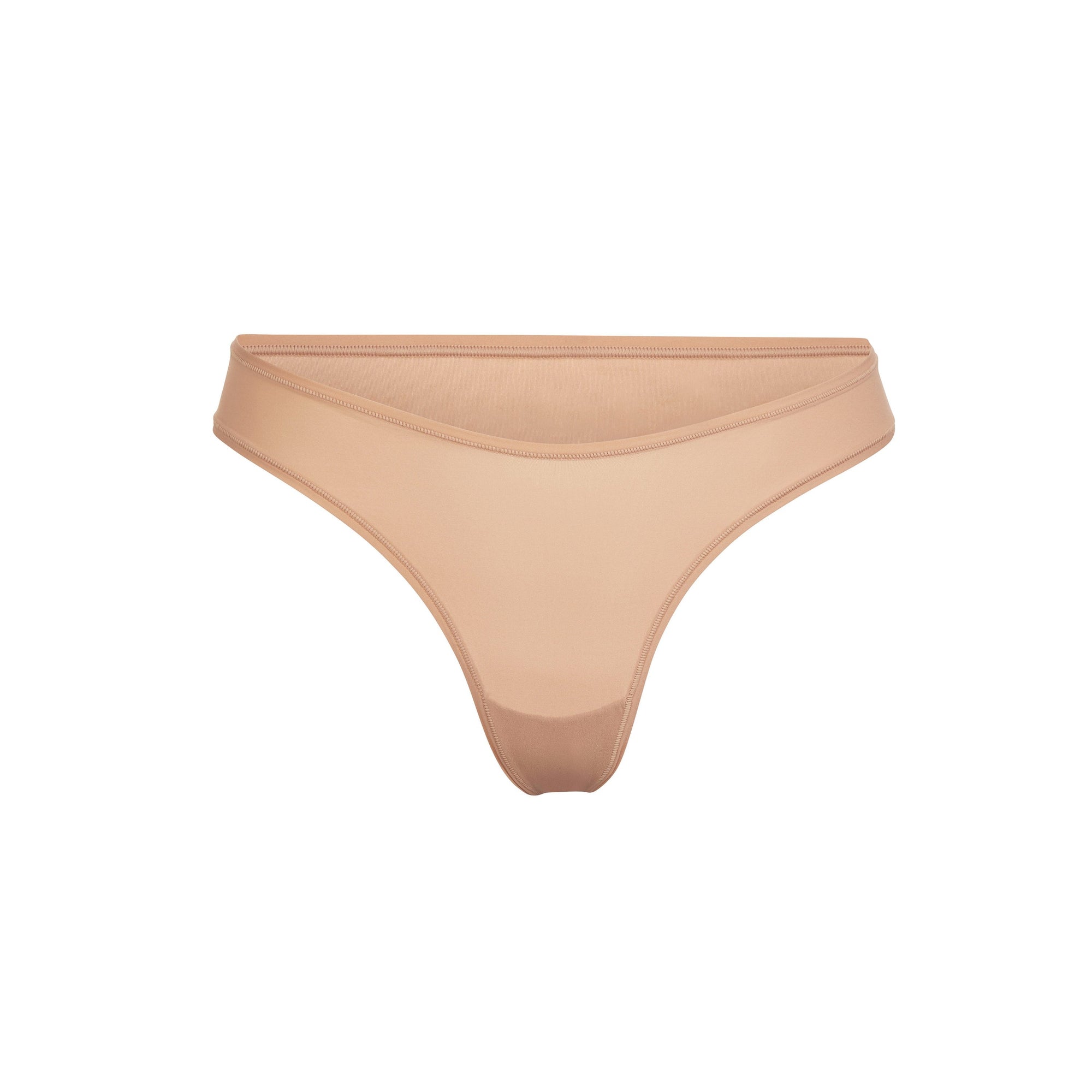 SKIMS FITS EVERYBODY DIPPED FRONT THONG | OCHRE - Sneaker Türkiye