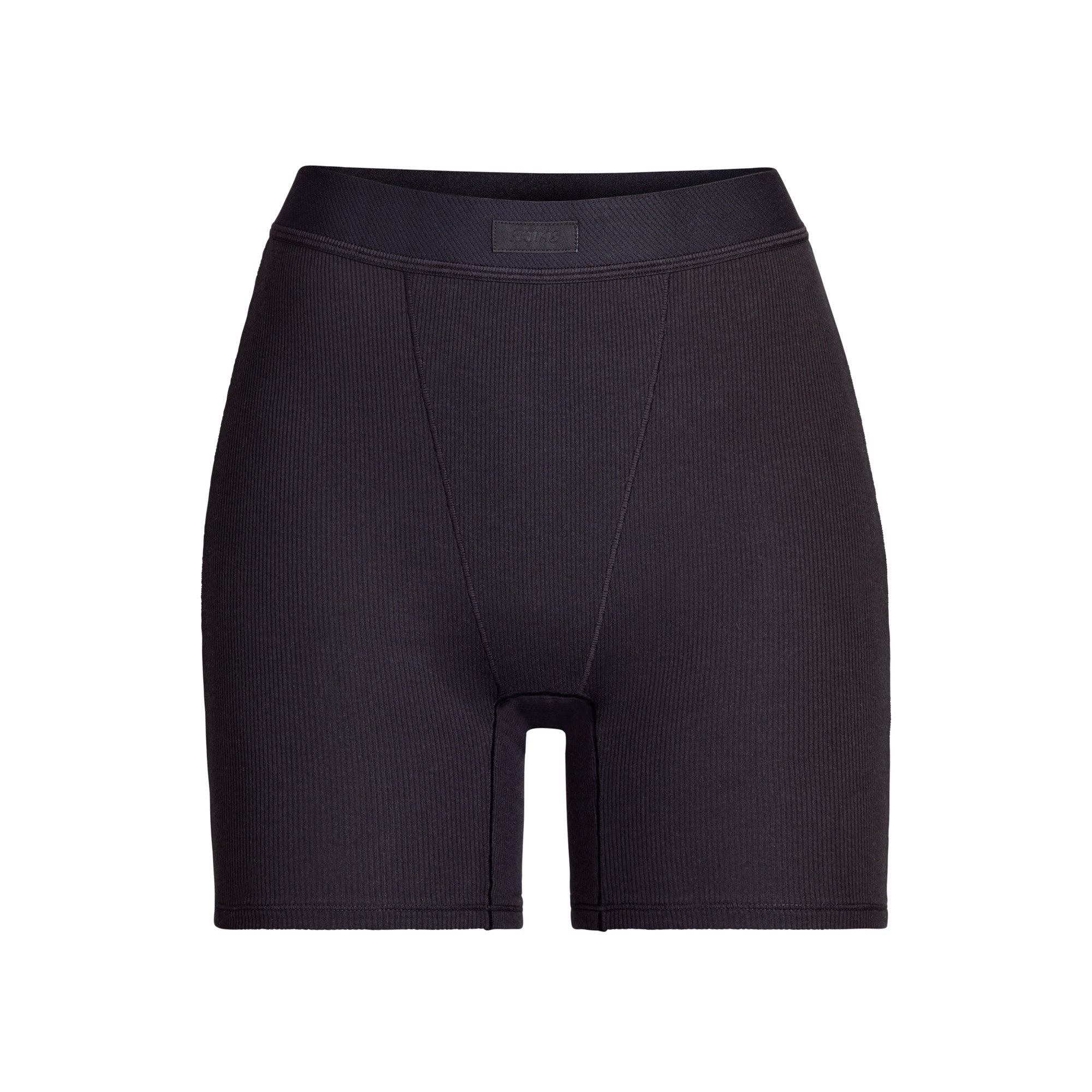 SKIMS COTTON RIB BOXER | SOOT - Sneaker Türkiye