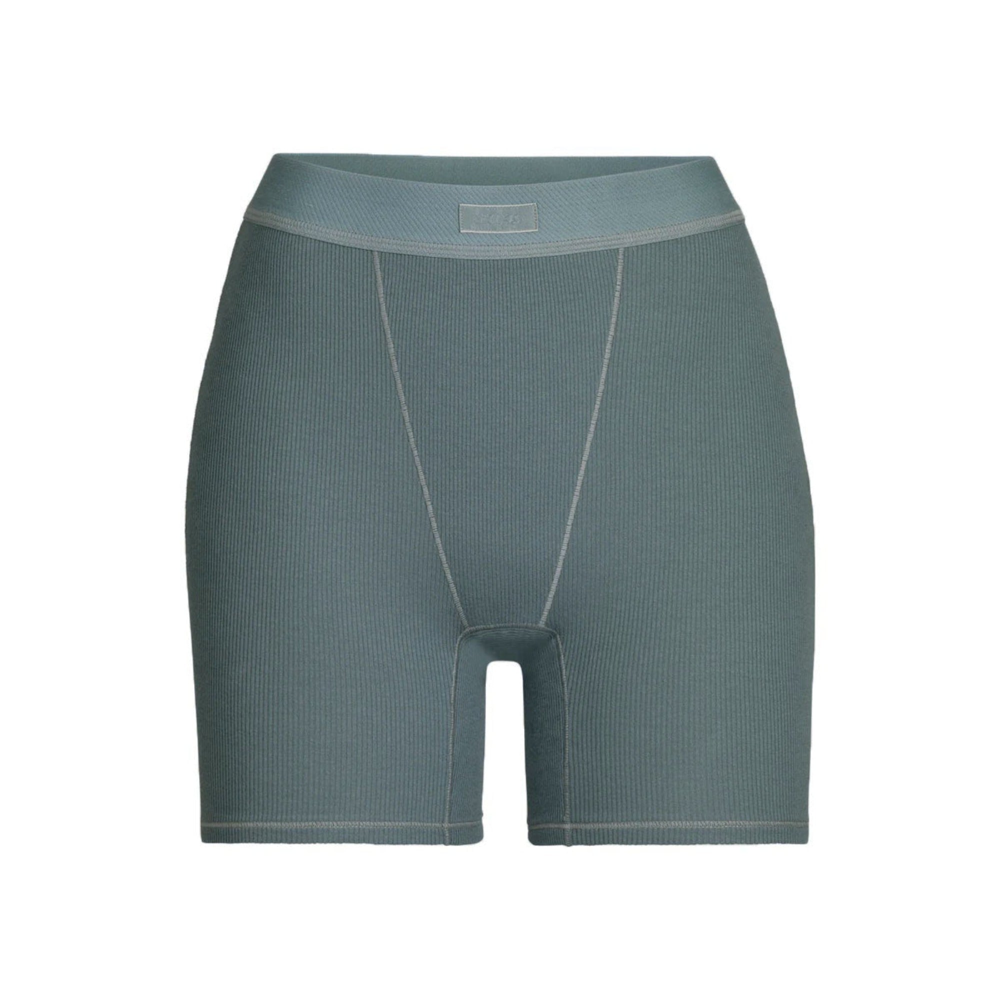 SKIMS COTTON RIB BOXER | KYANITE - Sneaker Türkiye