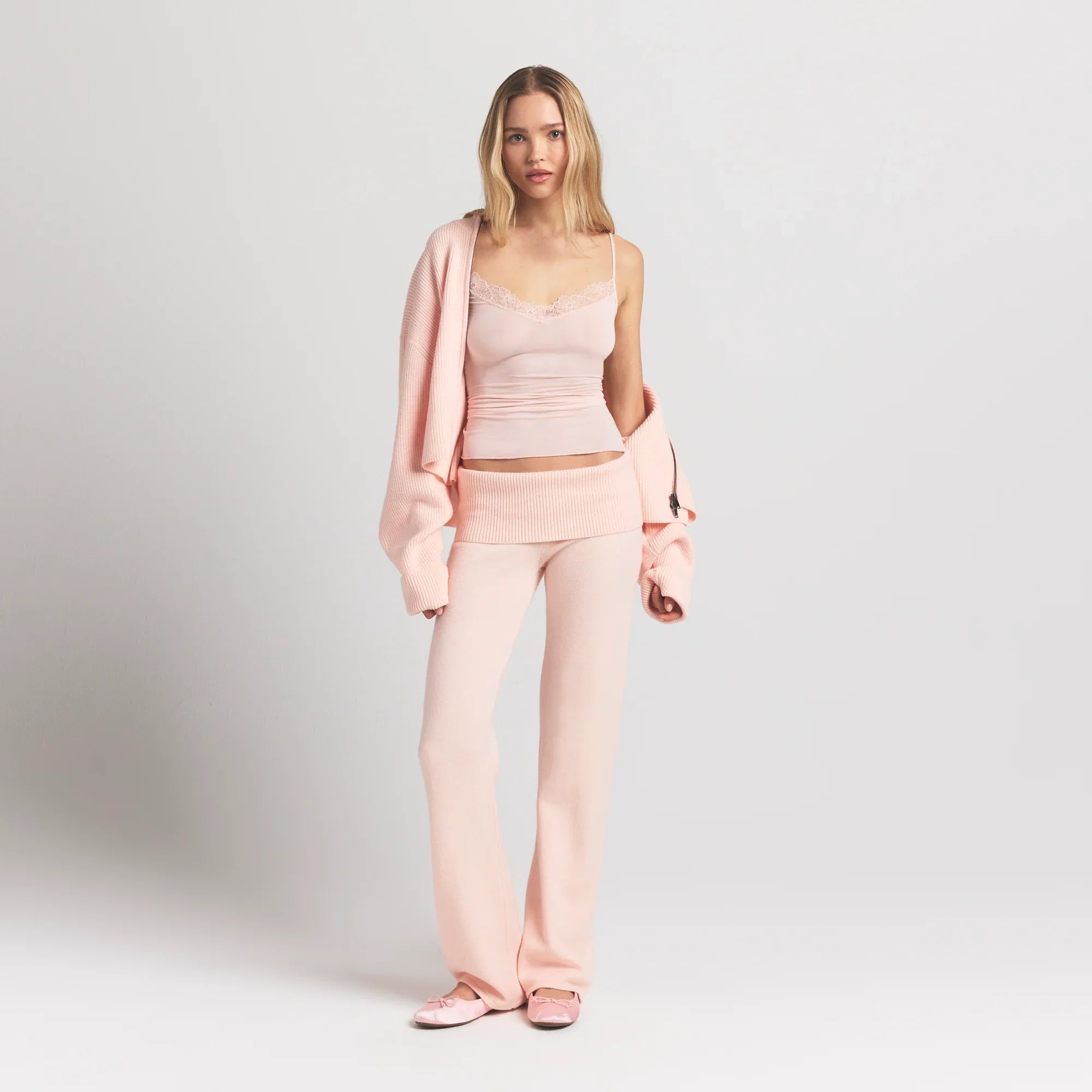 SKIMS SHEER MODAL LACE CAMI | PRIMROSE - Sneaker Türkiye
