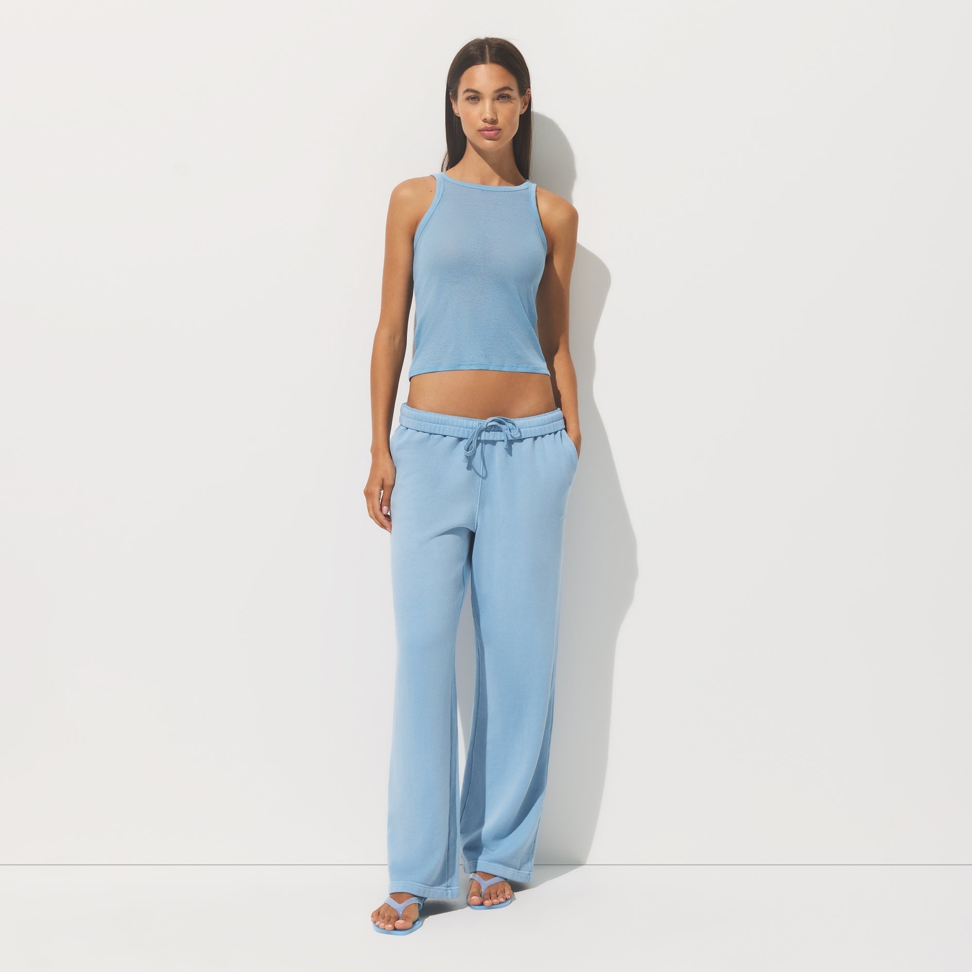 SKIMS SHEER RIB TANK | BLUE BELL - Sneaker Türkiye