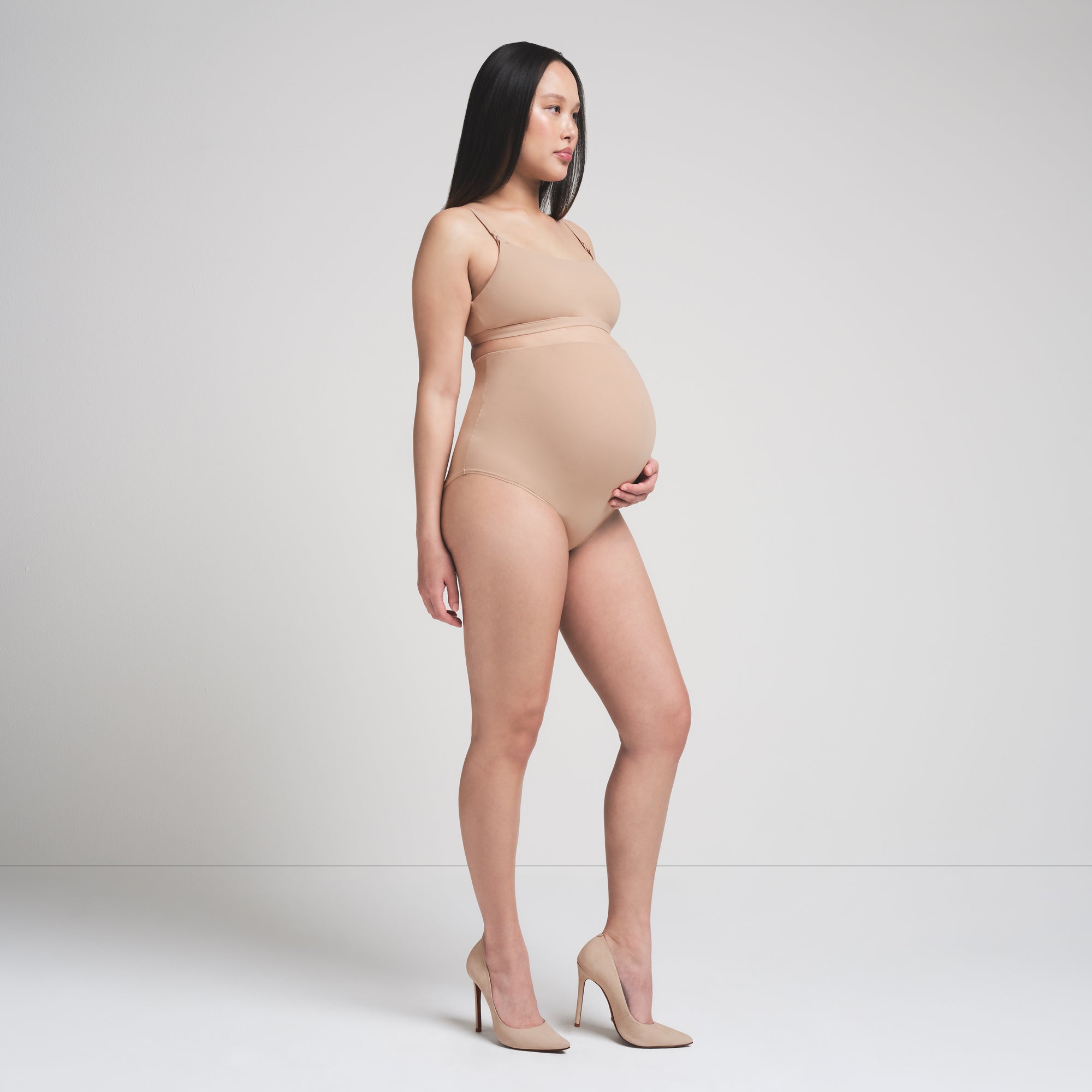 SKIMS FITS EVERYBODY MATERNITY NURSING SCOOP BRALETTE | CLAY - Sneaker Türkiye