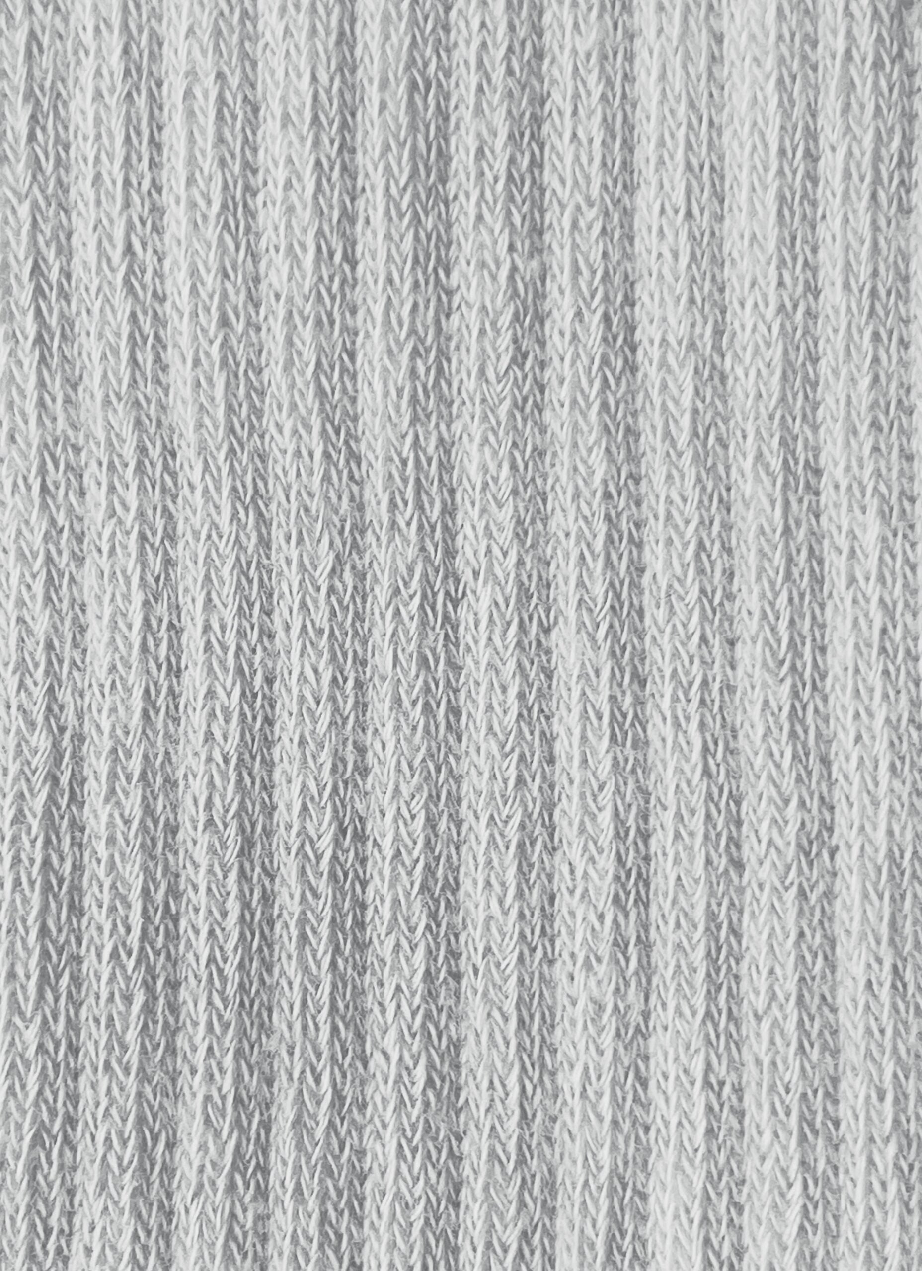 SKIMS RIBBED CREW SOCK | LIGHT HEATHER GREY - Sneaker Türkiye
