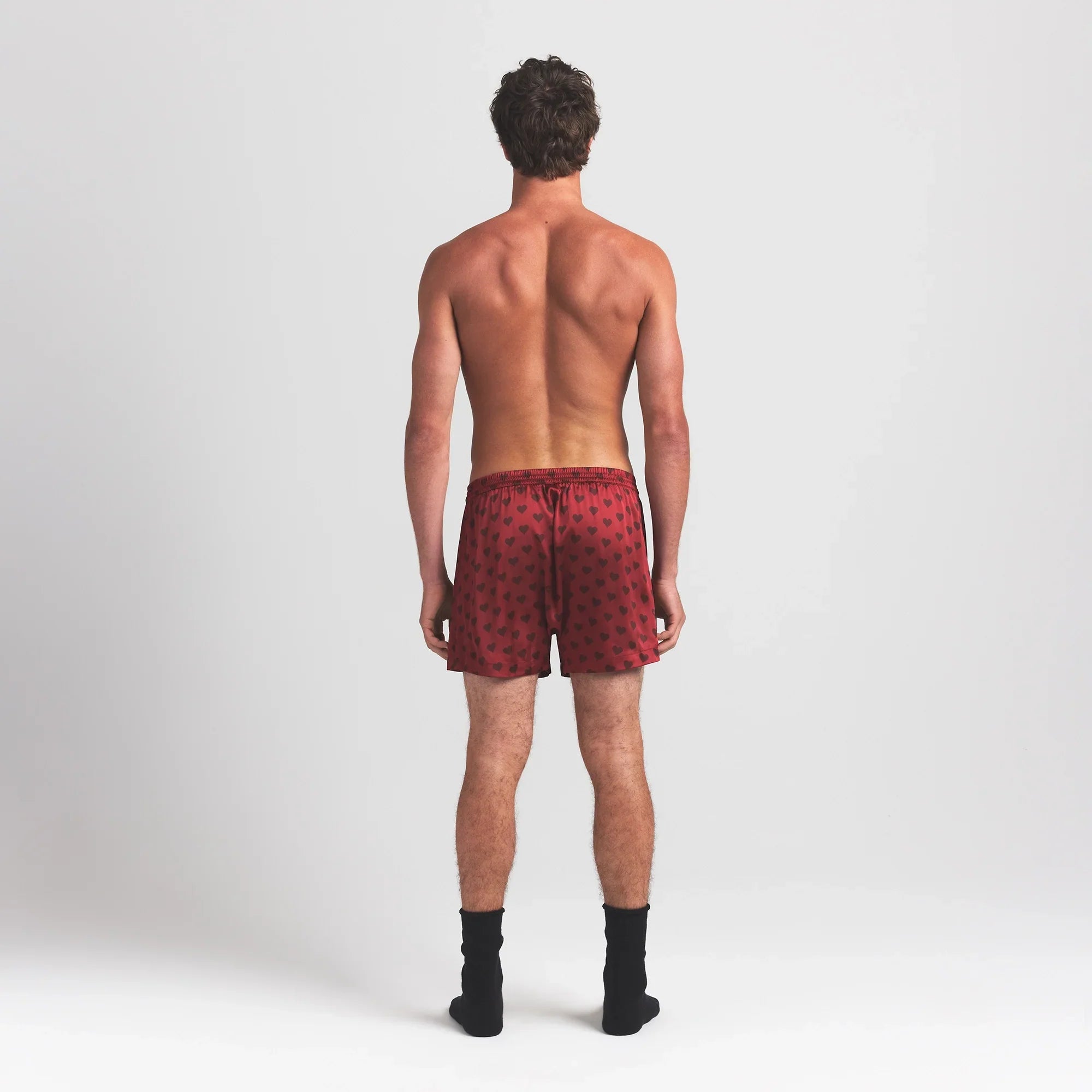 SKIMS SATEEN SLEEP MENS 3″ BOXER SHORT | RED HEART HALFDROP - Sneaker Türkiye