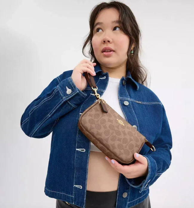 Coach Nolita 19 In Signature – Gold/Tan/Brown - Sneaker Türkiye