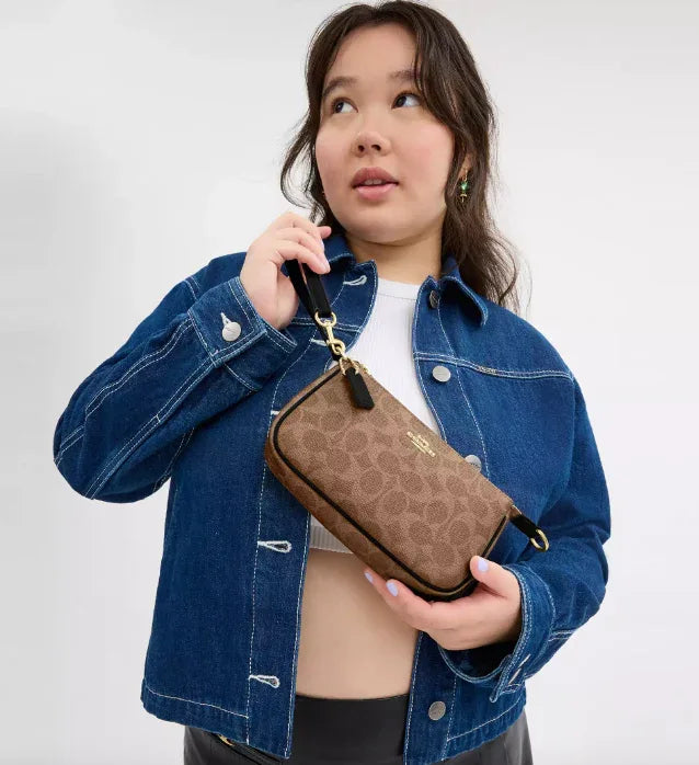 Coach Nolita 19 In Signature – Gold/Tan/Black - Sneaker Türkiye