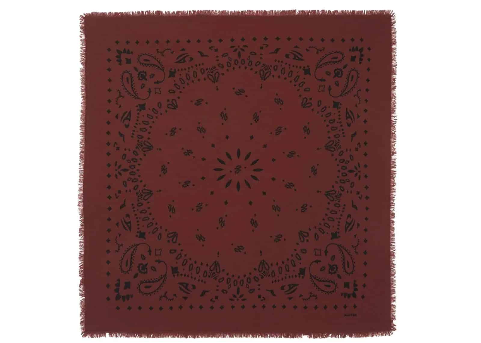 KUJTEN Small Bandana Hachi Earth Burgundy - Sneaker Türkiye