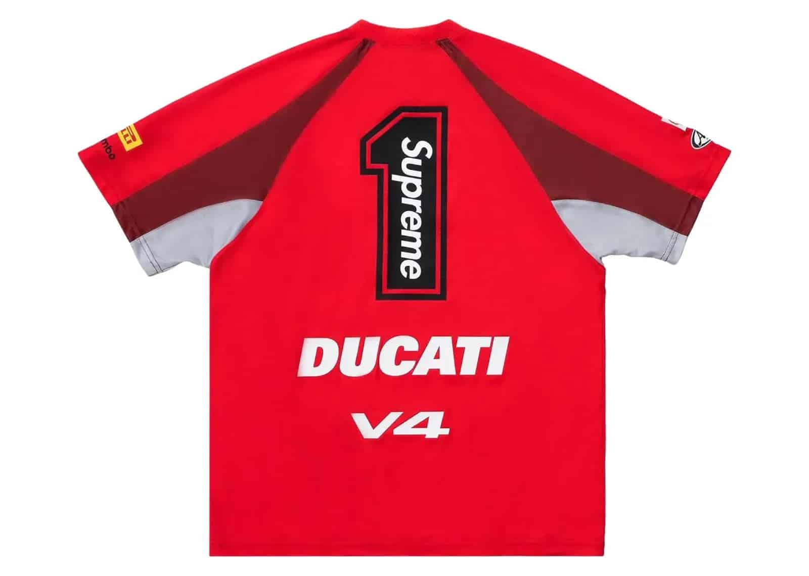 Supreme Ducati Soccer Jersey Red - Sneaker Türkiye