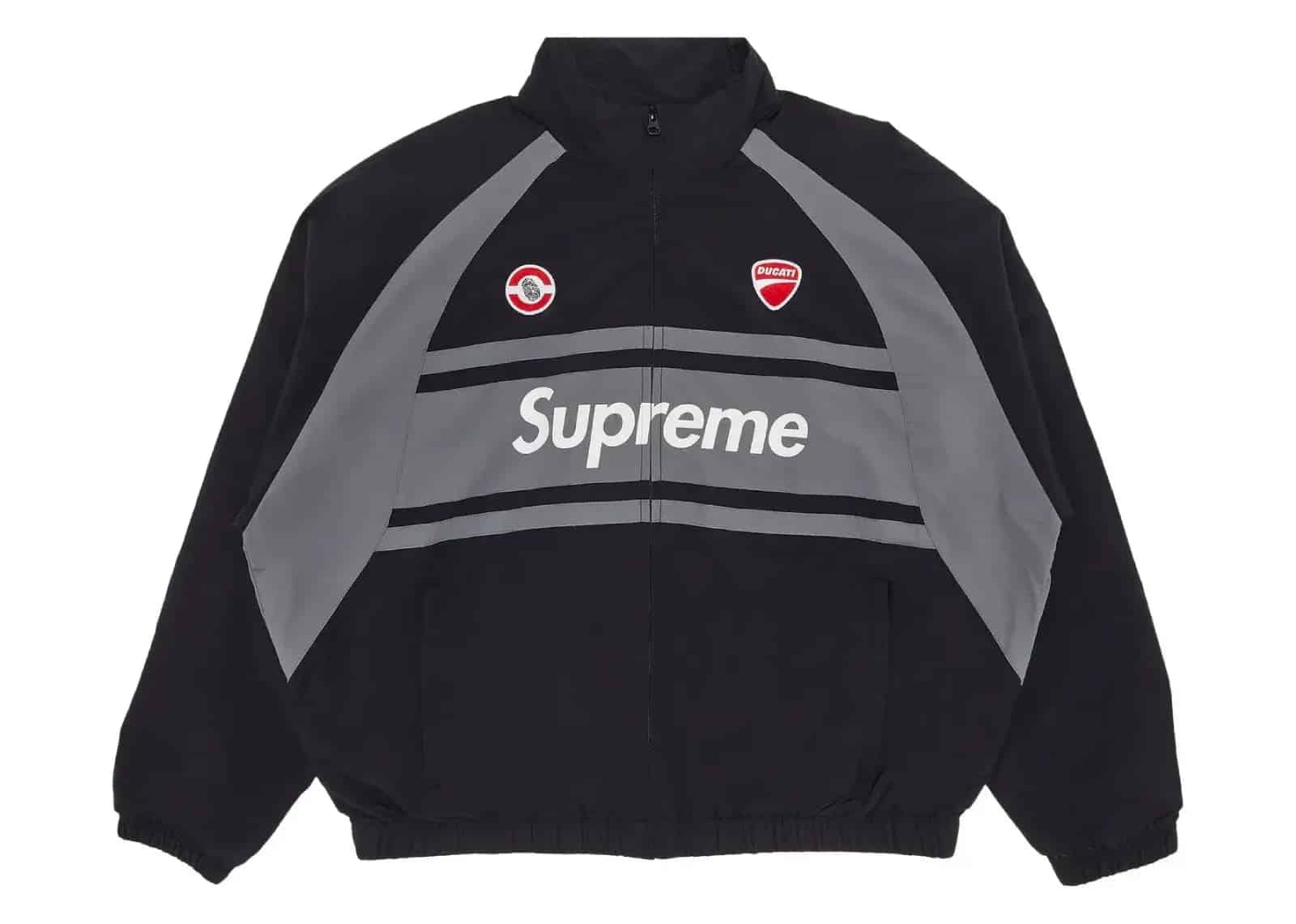 Supreme Ducati Track Jacket Black - Sneaker Türkiye