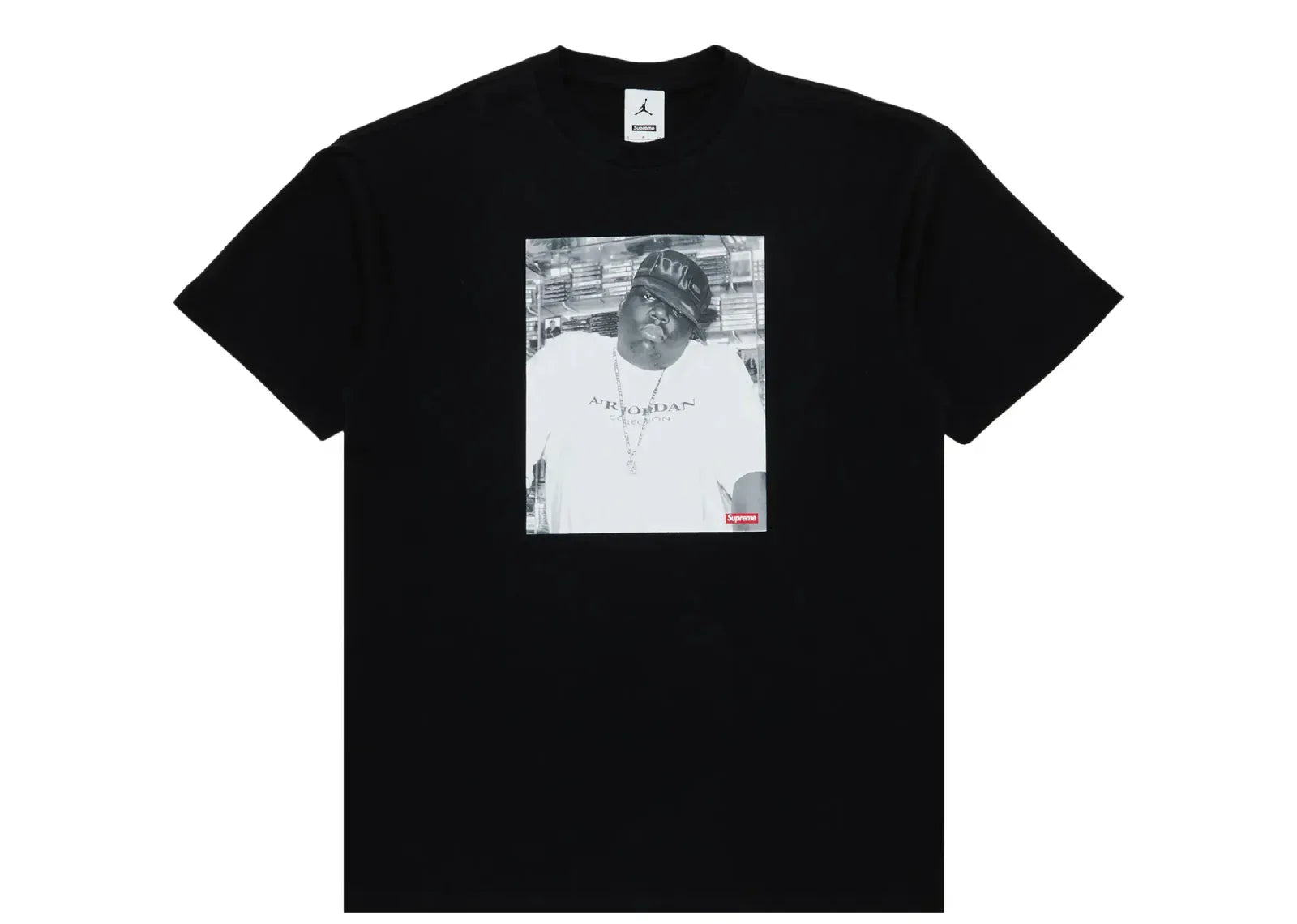 Supreme Jordan Biggie S/S Top Black - Sneaker Türkiye