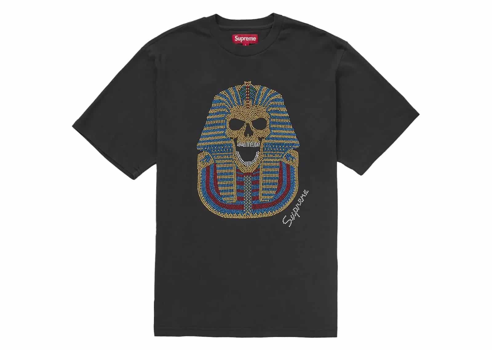Supreme King Tut S/S Top Black - Sneaker Türkiye