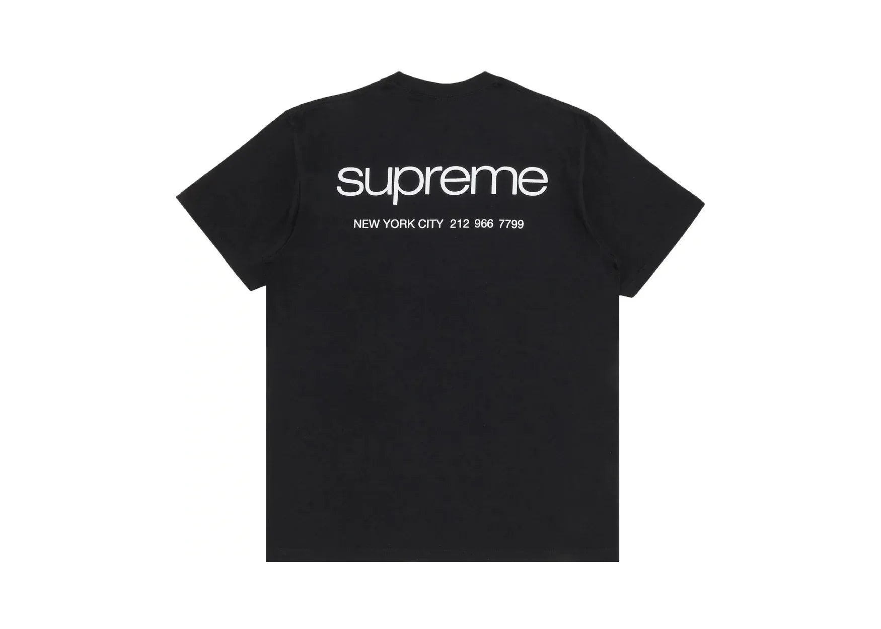 Supreme NYC Tee Black - Sneaker Türkiye