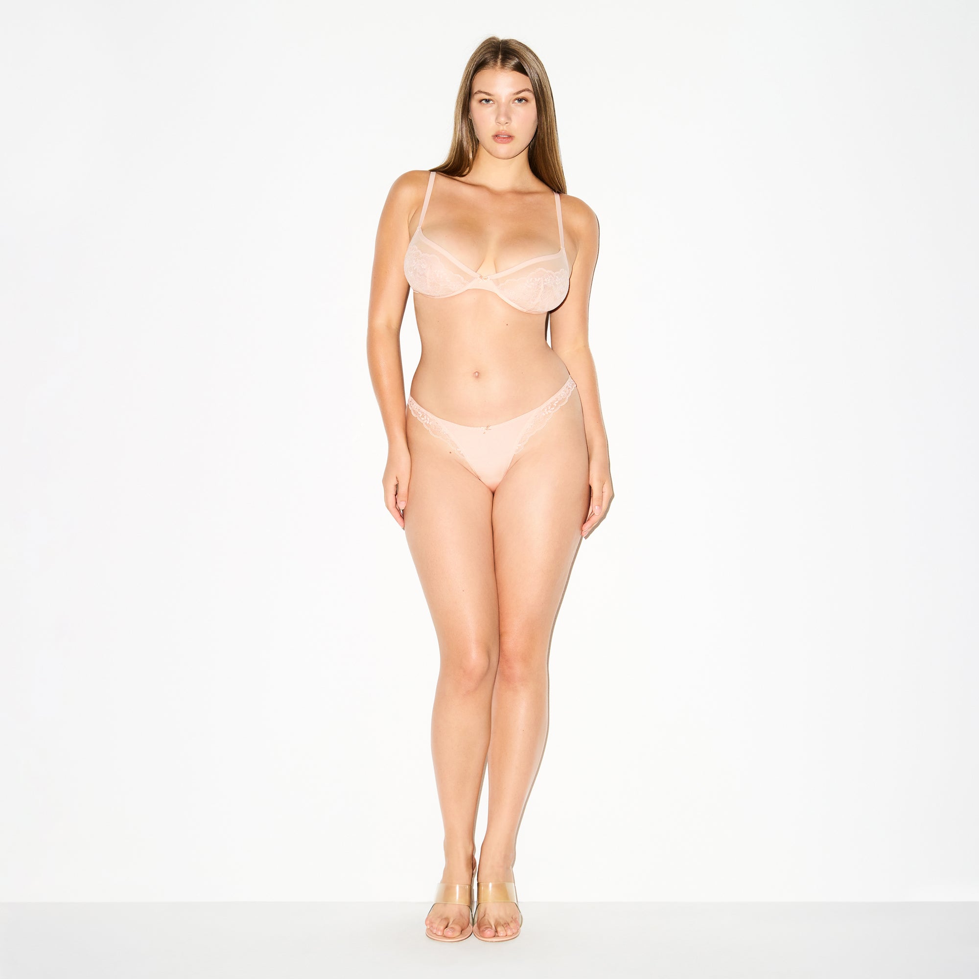SKIMS LACE THONG | PRIMROSE - Sneaker Türkiye