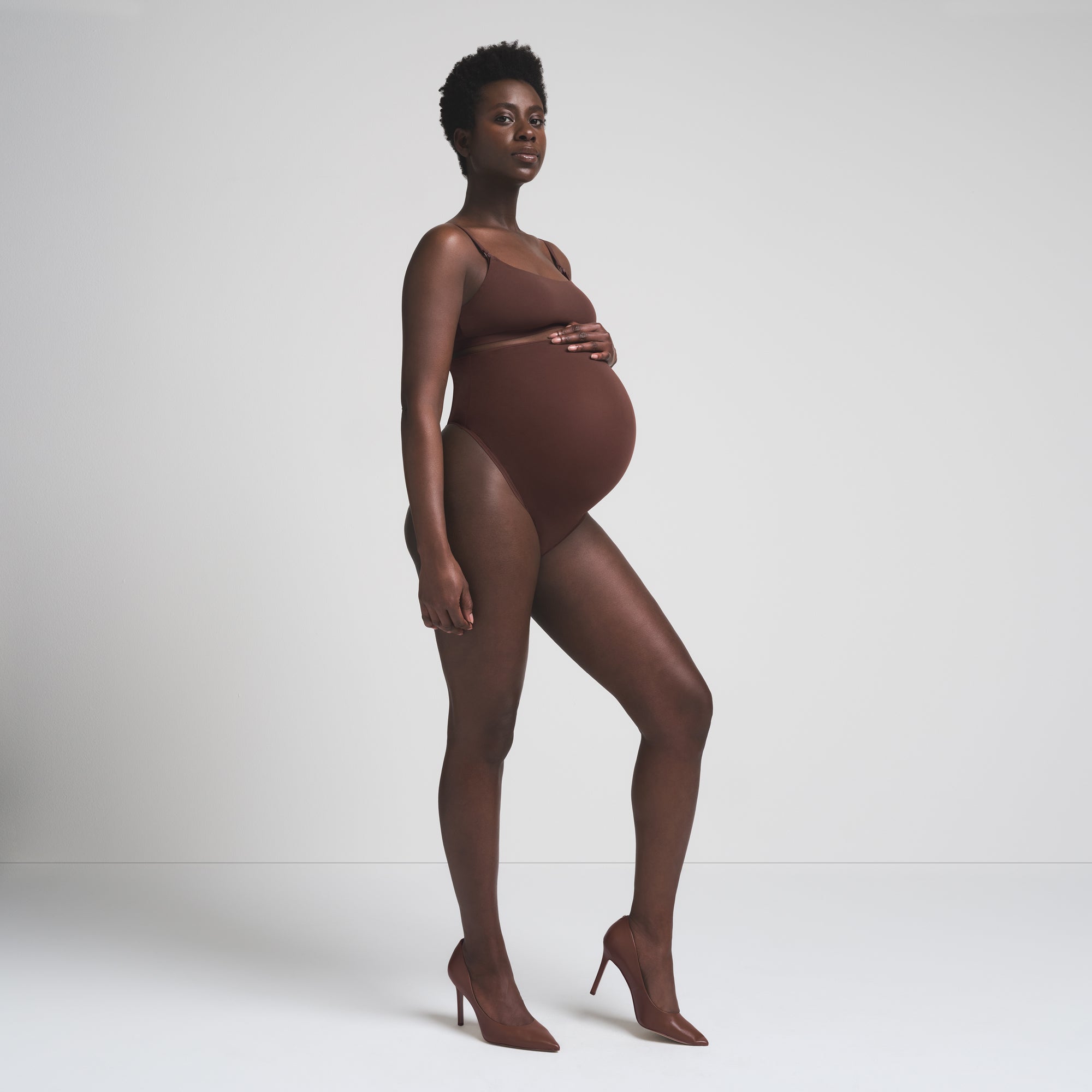 SKIMS FITS EVERYBODY MATERNITY HIGH-WAISTED THONG | COCOA - Sneaker Türkiye