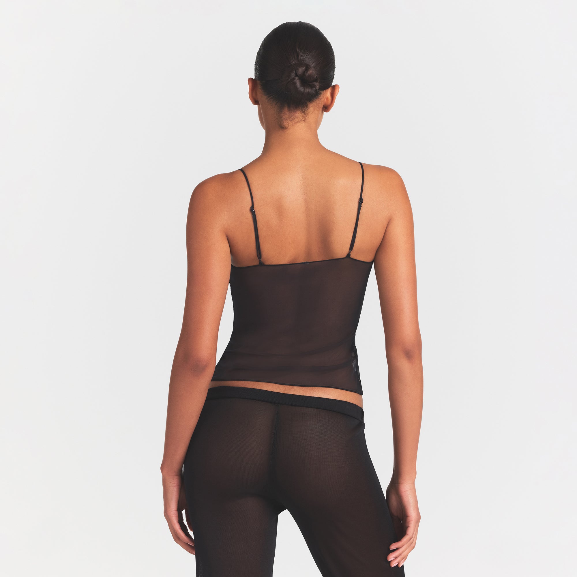 SKIMS ULTRA FINE MESH CAMI | OBSIDIAN - Sneaker Türkiye
