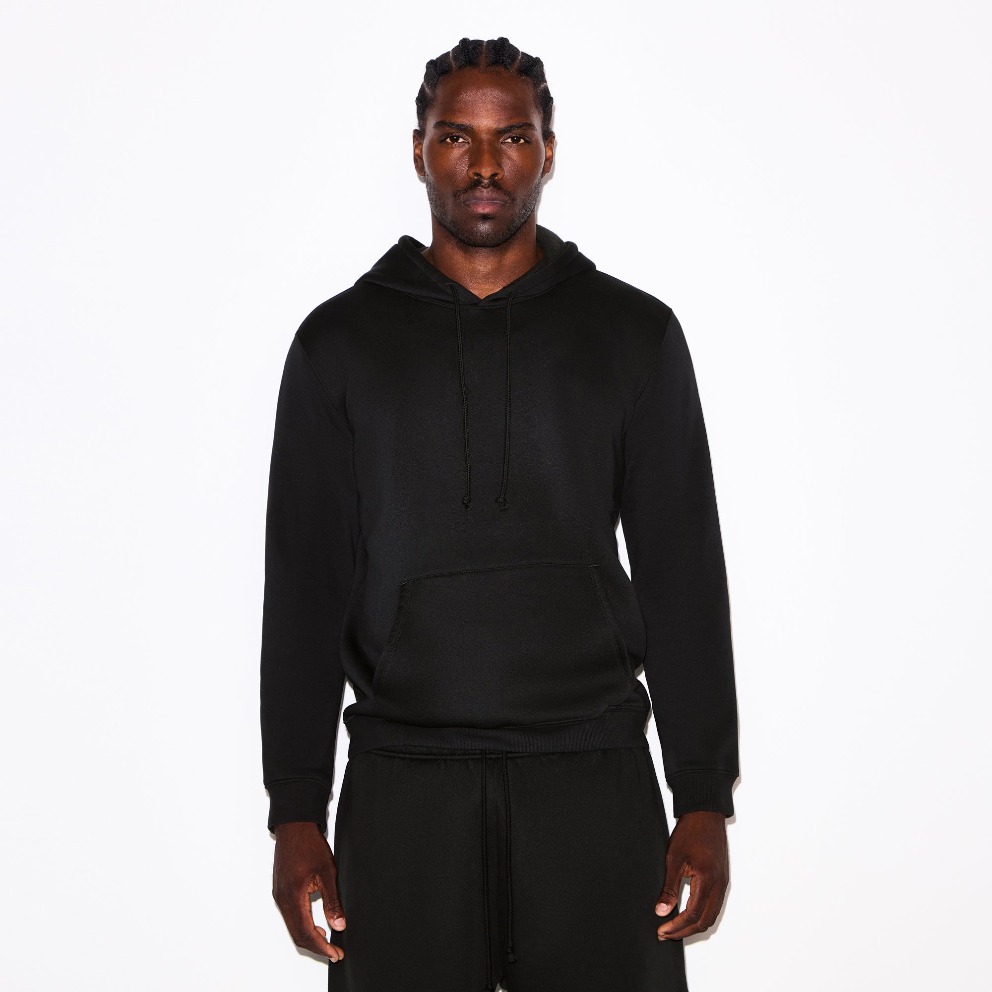 SKIMS FLEECE LOUNGE MENS CLASSIC HOODIE | WASHED ONYX - Sneaker Türkiye