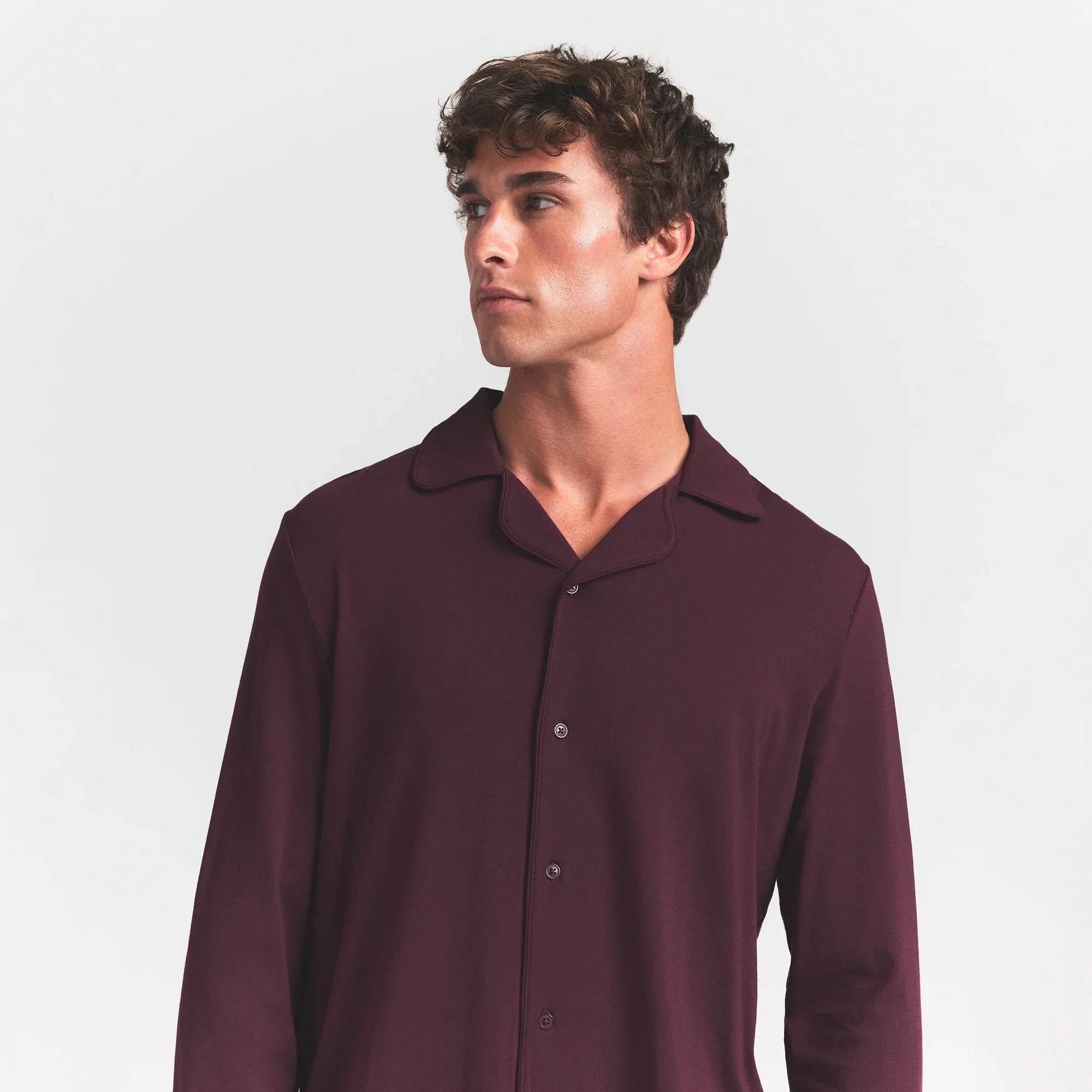 SKIMS JERSEY SLEEP MENS SLEEP SET | CURRANT - Sneaker Türkiye