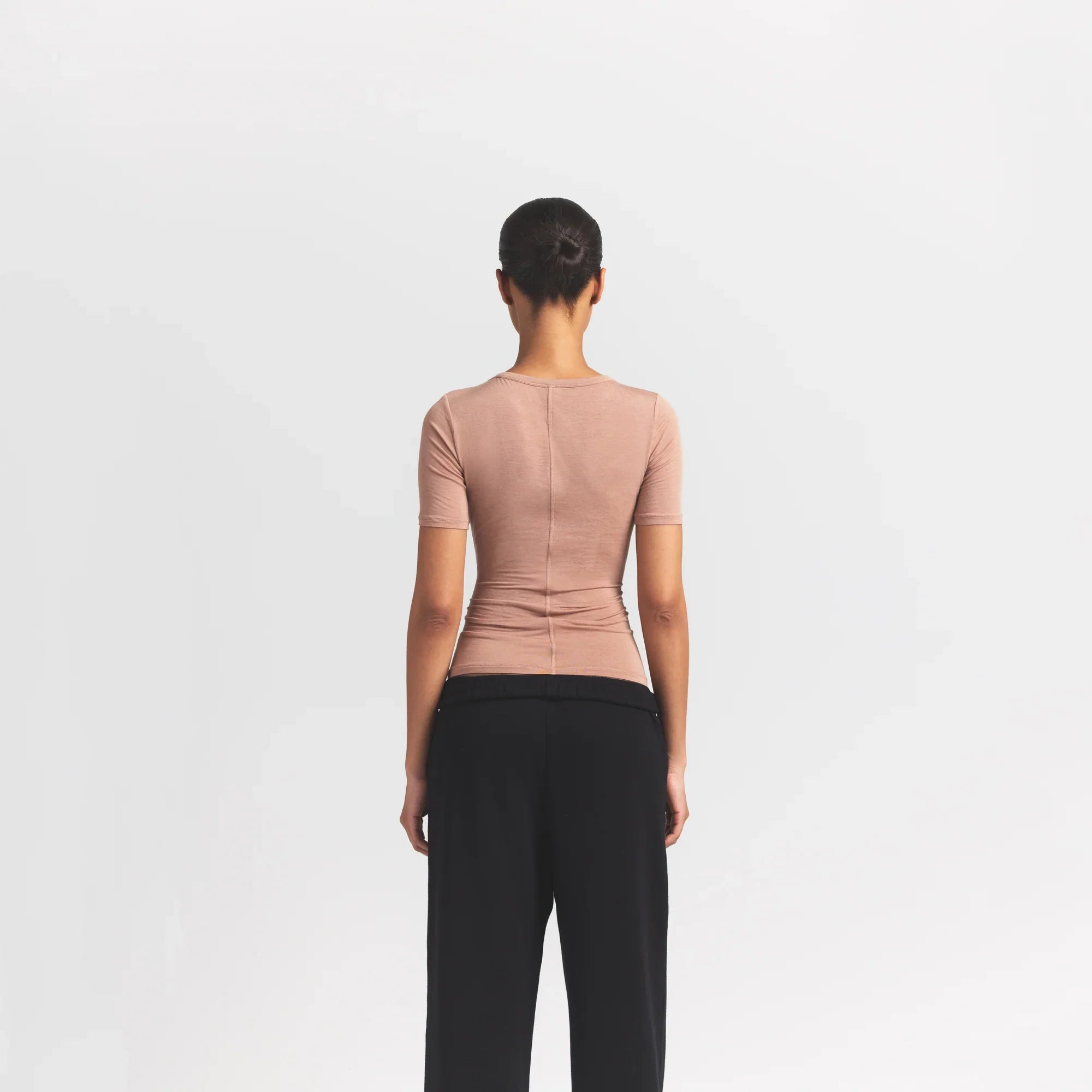 SKIMS SHEER MODAL LONG T-SHIRT | SIENNA - Sneaker Türkiye
