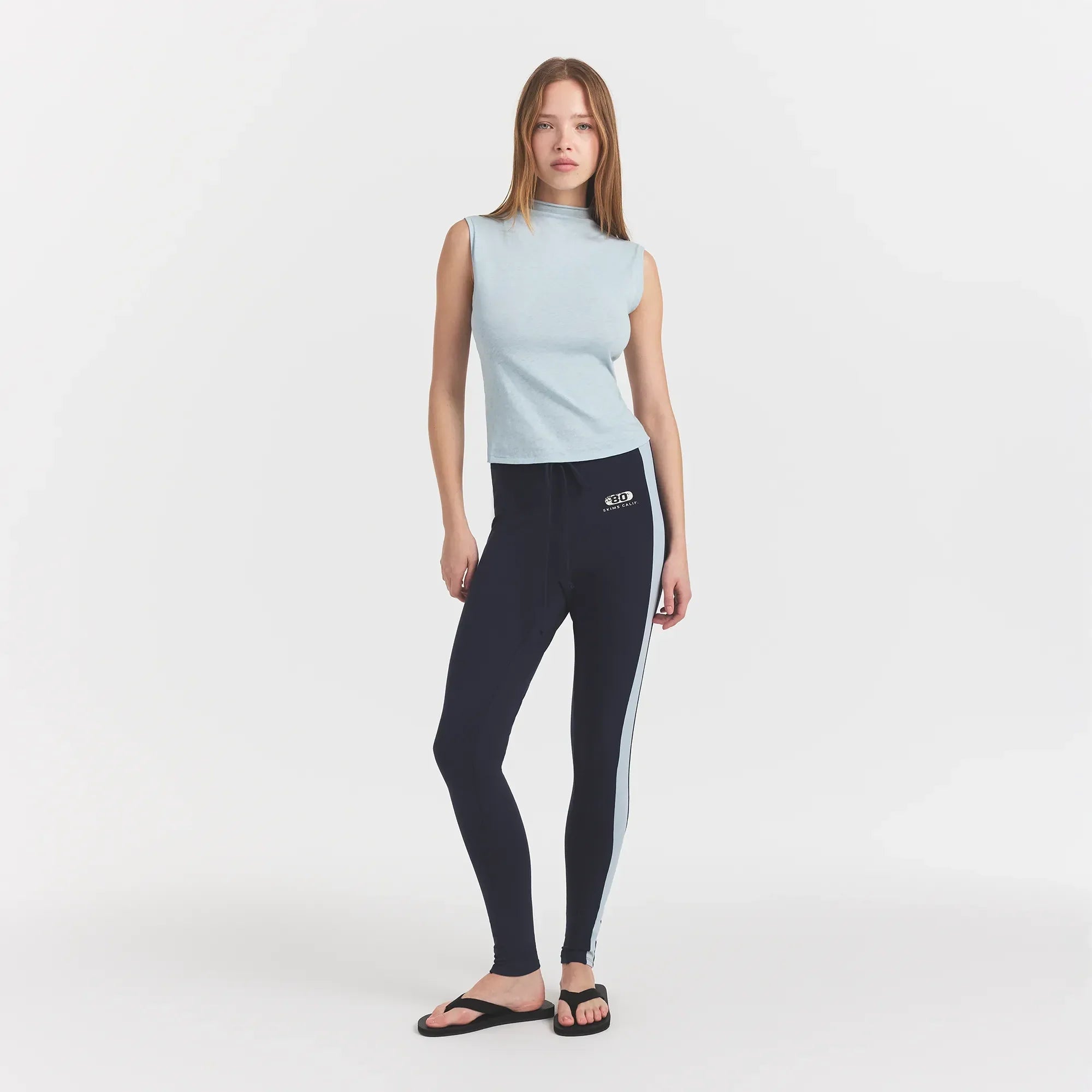 SKIMS WORN IN JERSEY MOCK NECK TANK | OPAL - Sneaker Türkiye