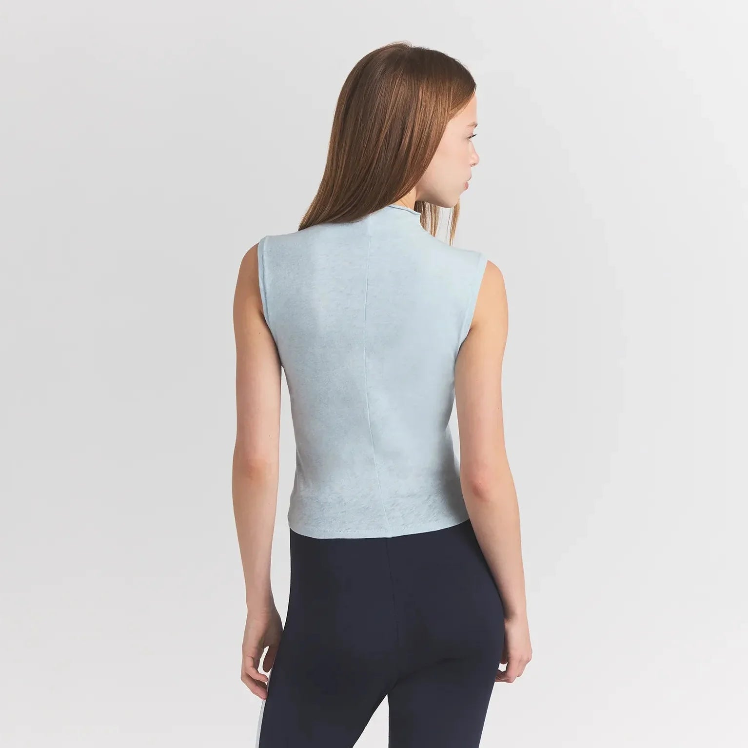 SKIMS WORN IN JERSEY MOCK NECK TANK | OPAL - Sneaker Türkiye