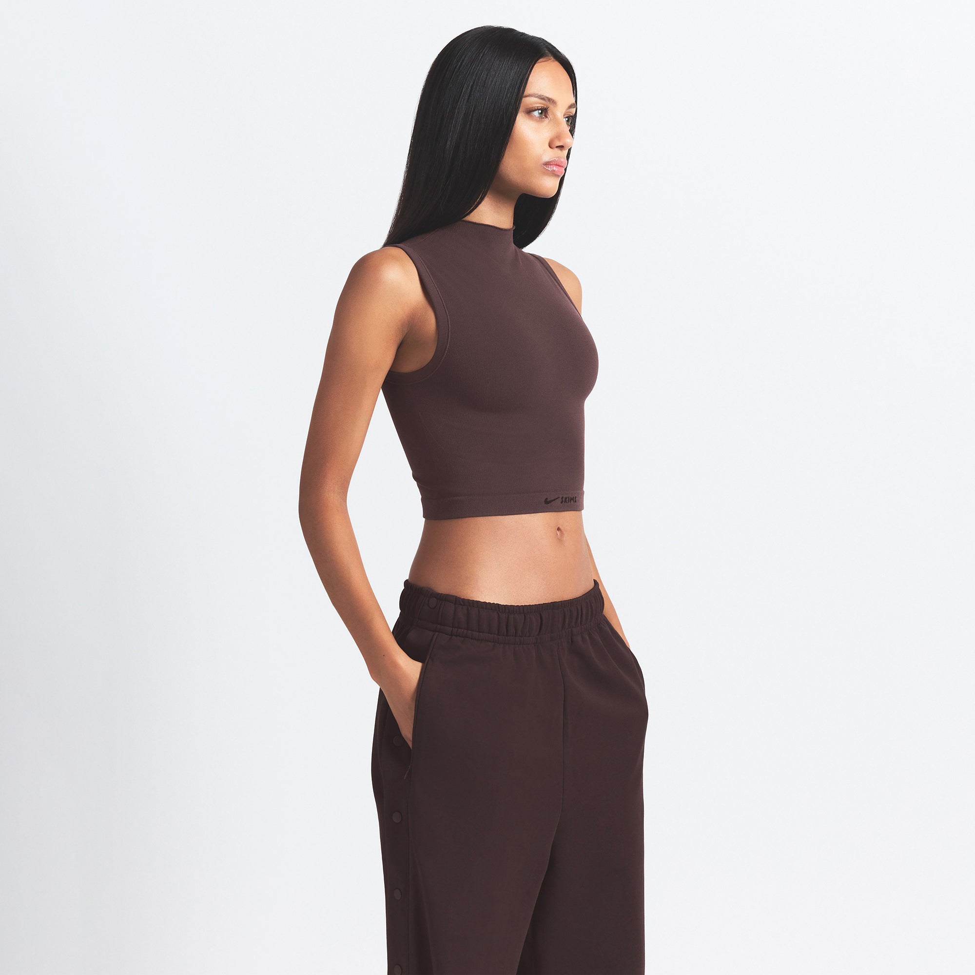 NikeSKIMS VINTAGE SEAMLESS MOCK NECK BRA TOP | PHOENIX - Sneaker Türkiye