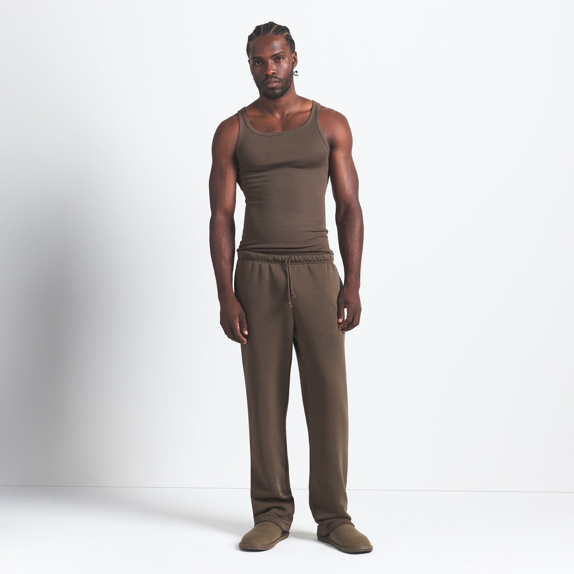 SKIMS COTTON MENS RIB TANK 3-PACK | DRIFTWOOD MULTI - Sneaker Türkiye